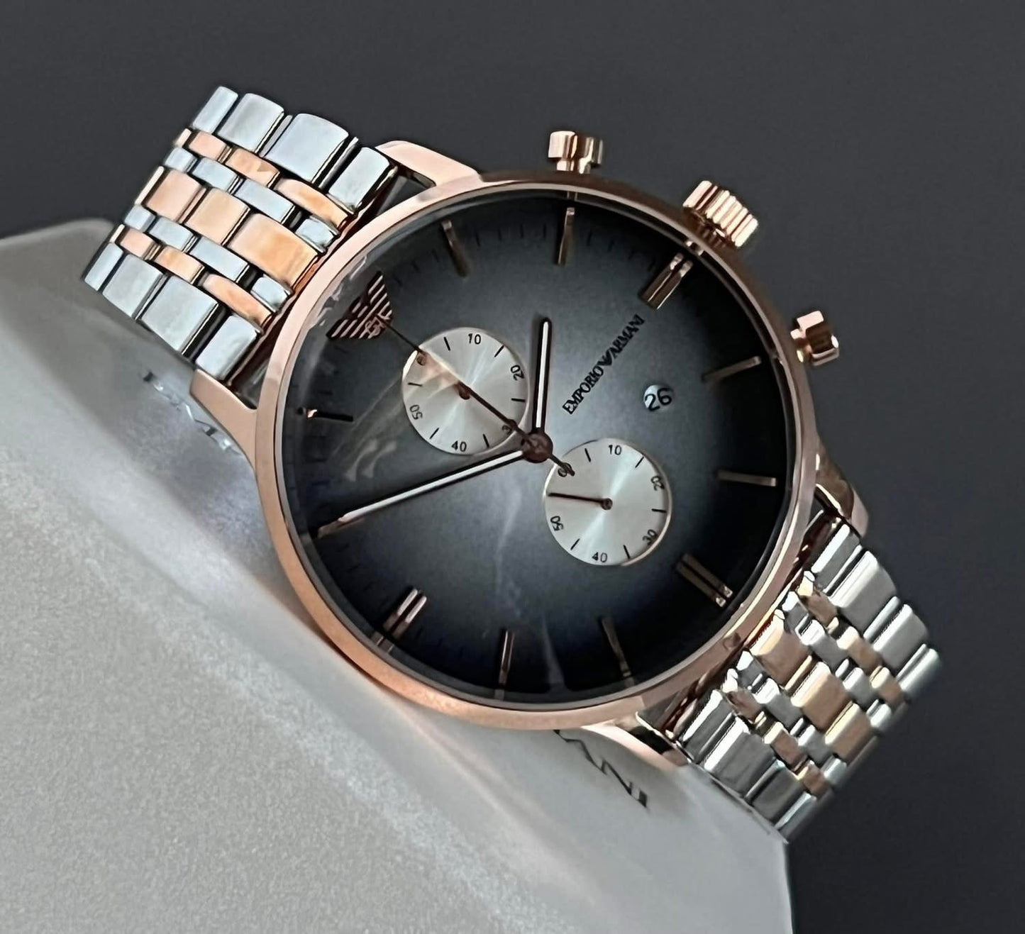 Emporio Armani Men’s Retro Rose Gold Watch