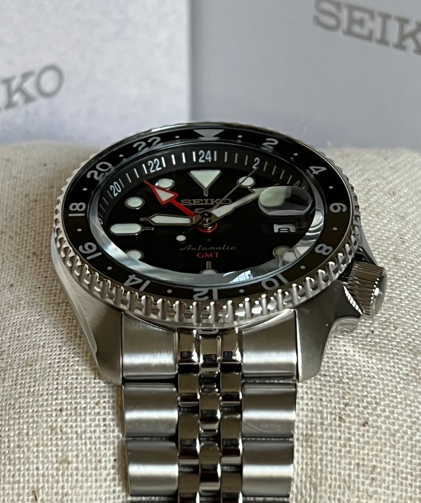 Seiko Men’s 5 Sports Automatic GMT Watch