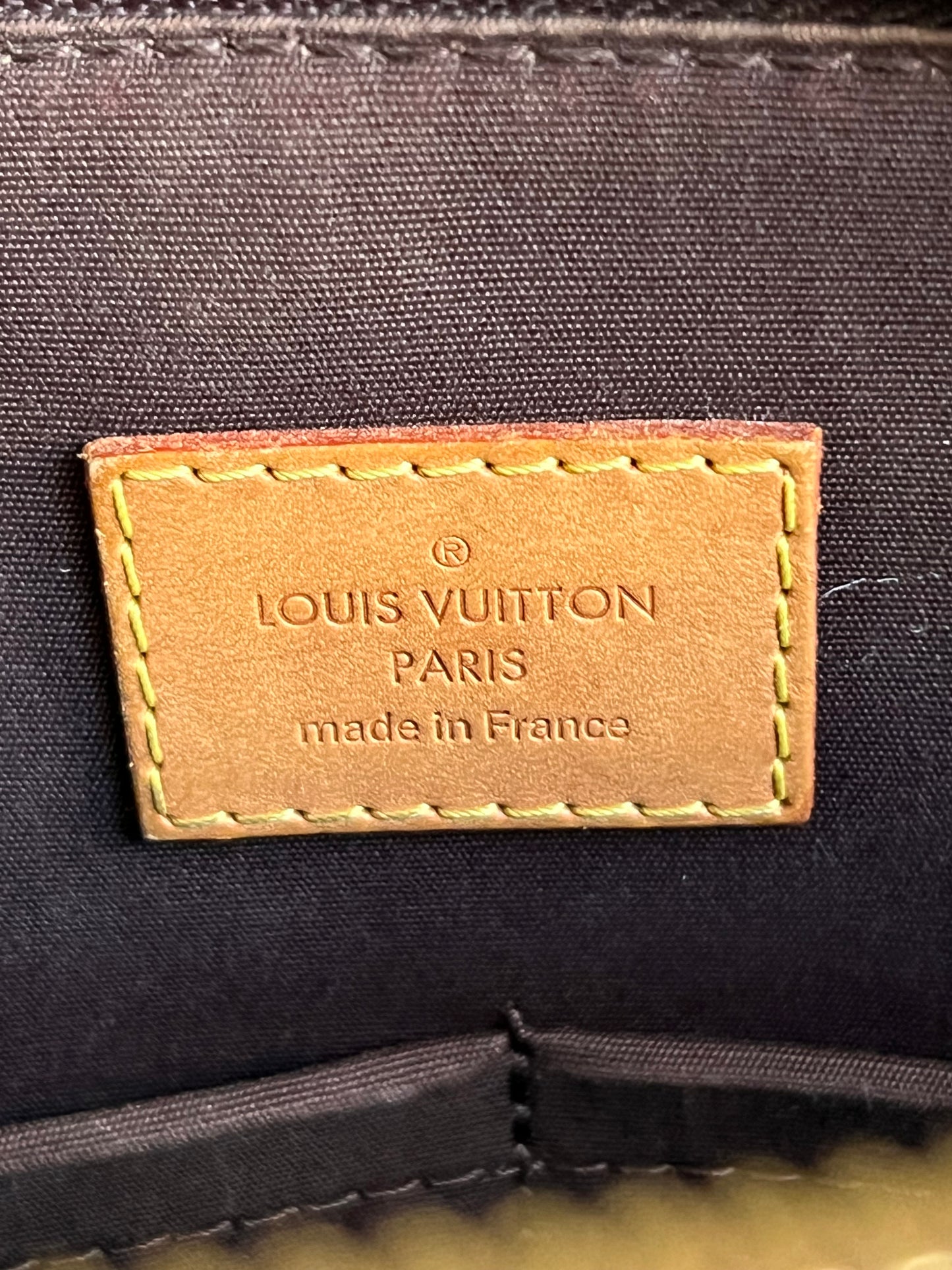Louis Vuitton Alma PM In Monogram Vernis Leather