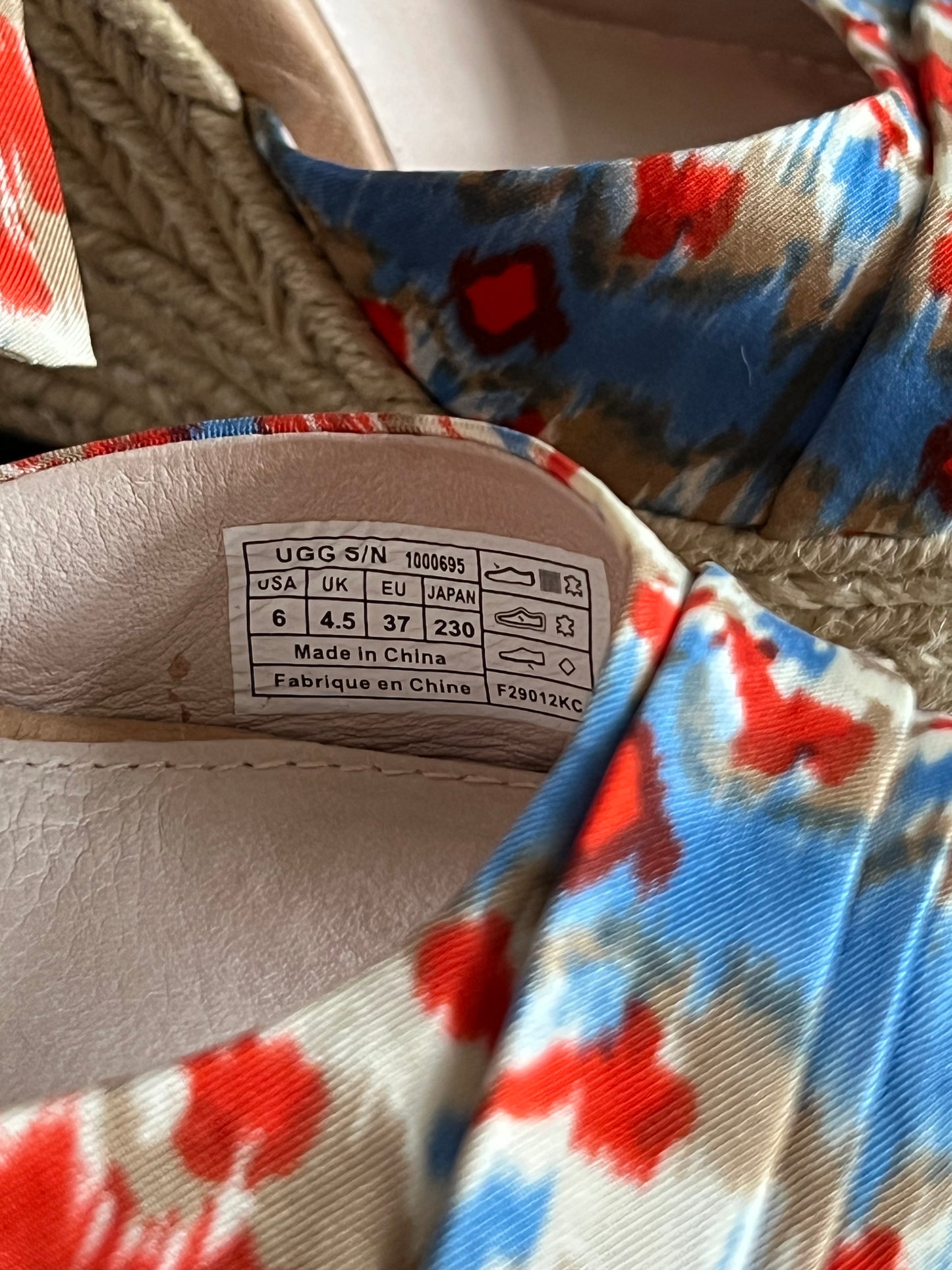 UGG Lucianna Platform Wedge Sandals
