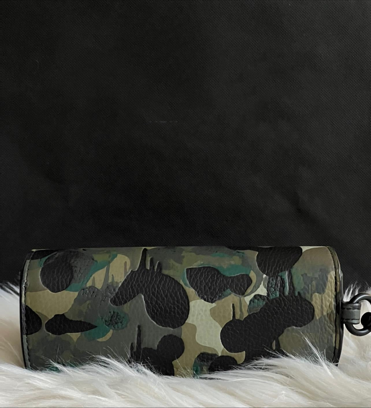 Coach Charter Sunglass Case with Camo Print