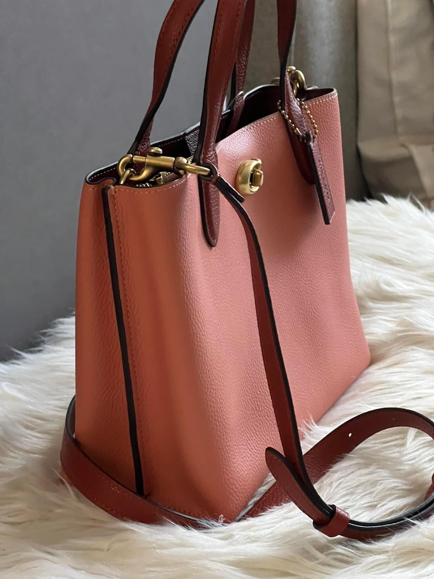 Coach Willow Tote 24 in Colorblock