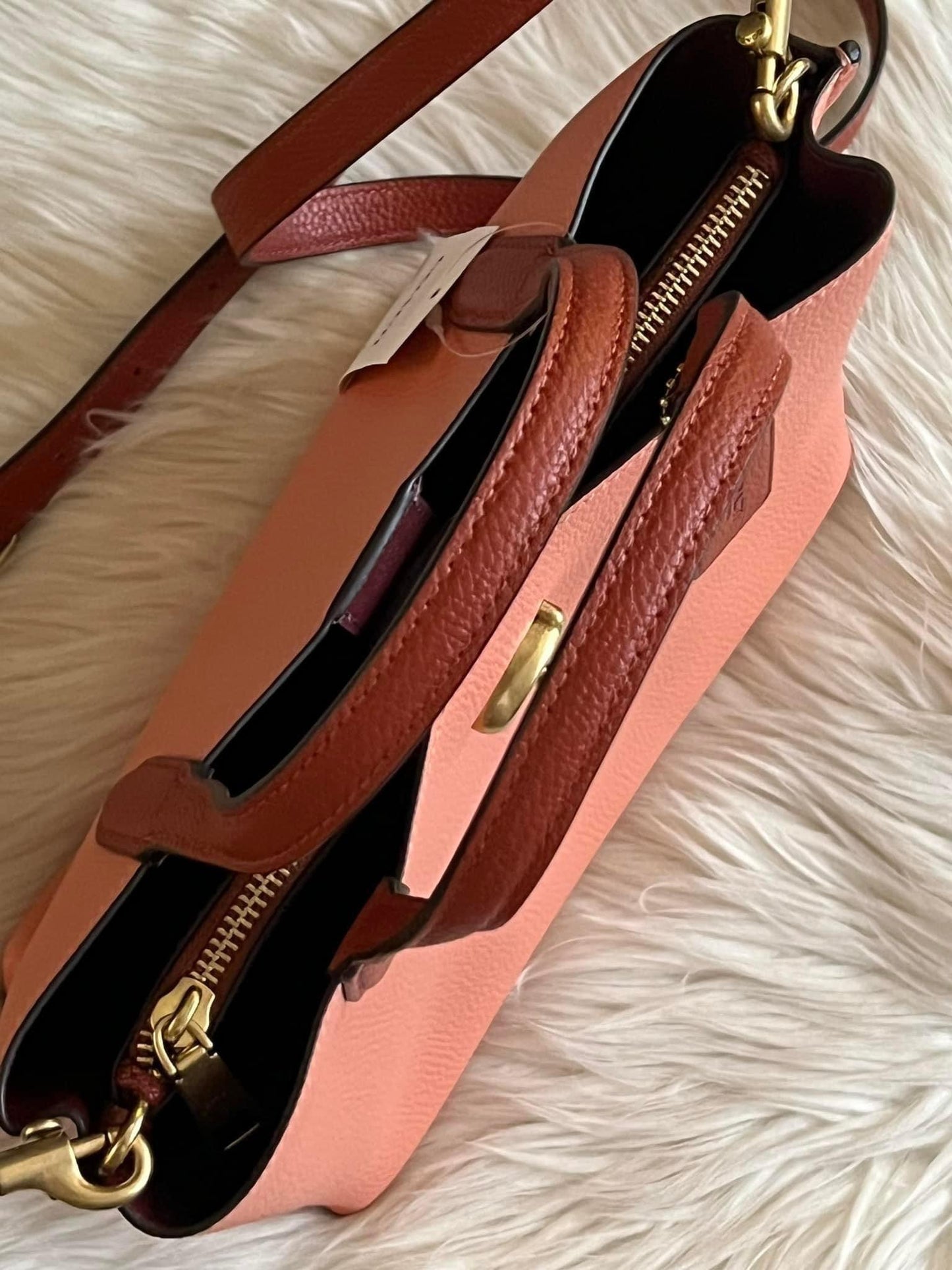 Coach Willow Tote 24 in Colorblock