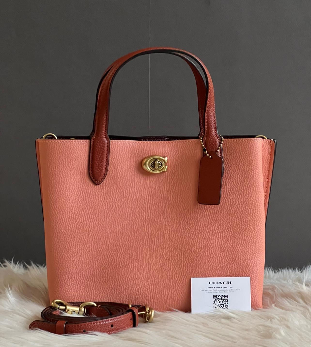 Coach Willow Tote 24 in Colorblock