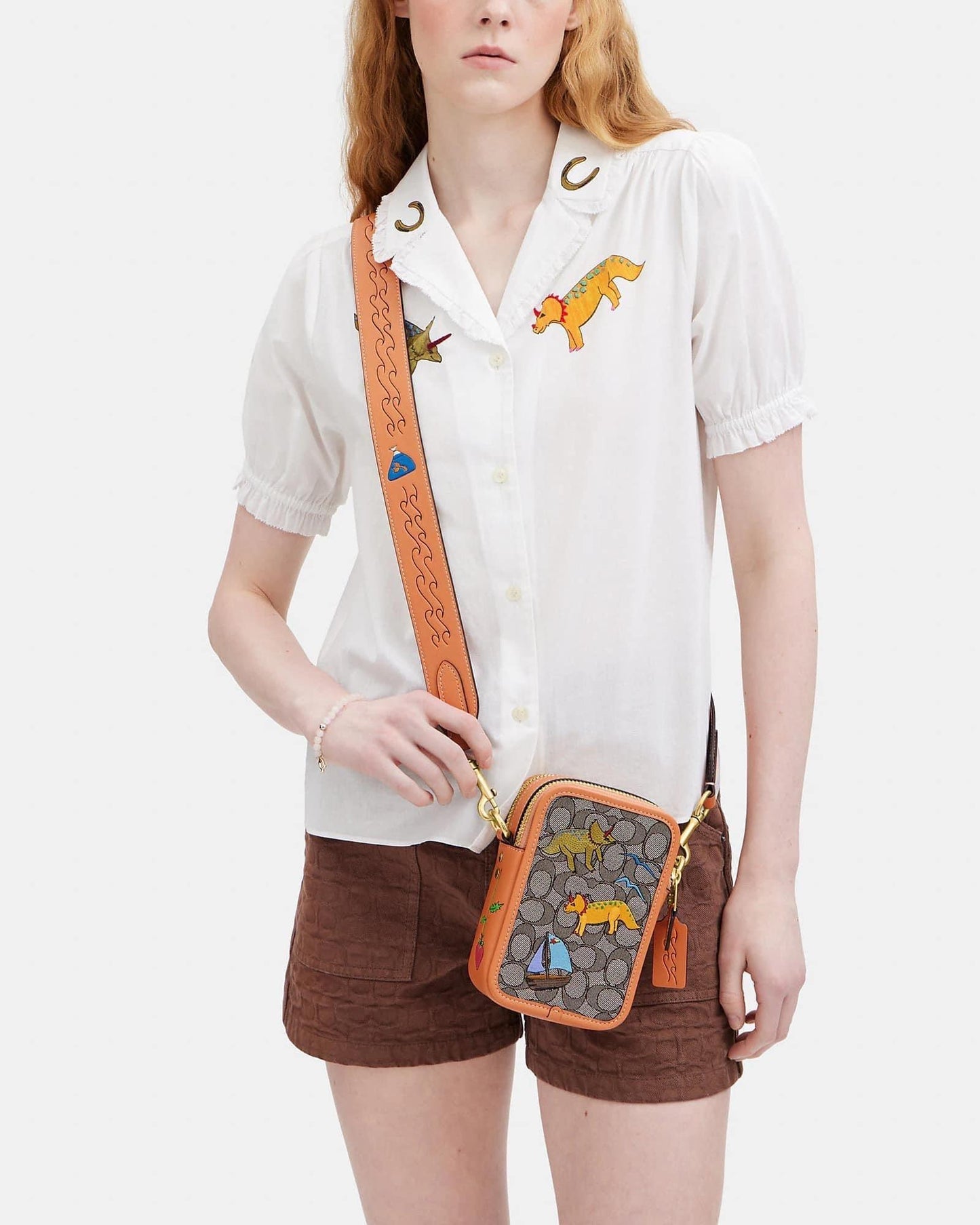 Coach X Observed By Us Rogue Crossbody 12 in Signature Jacquard