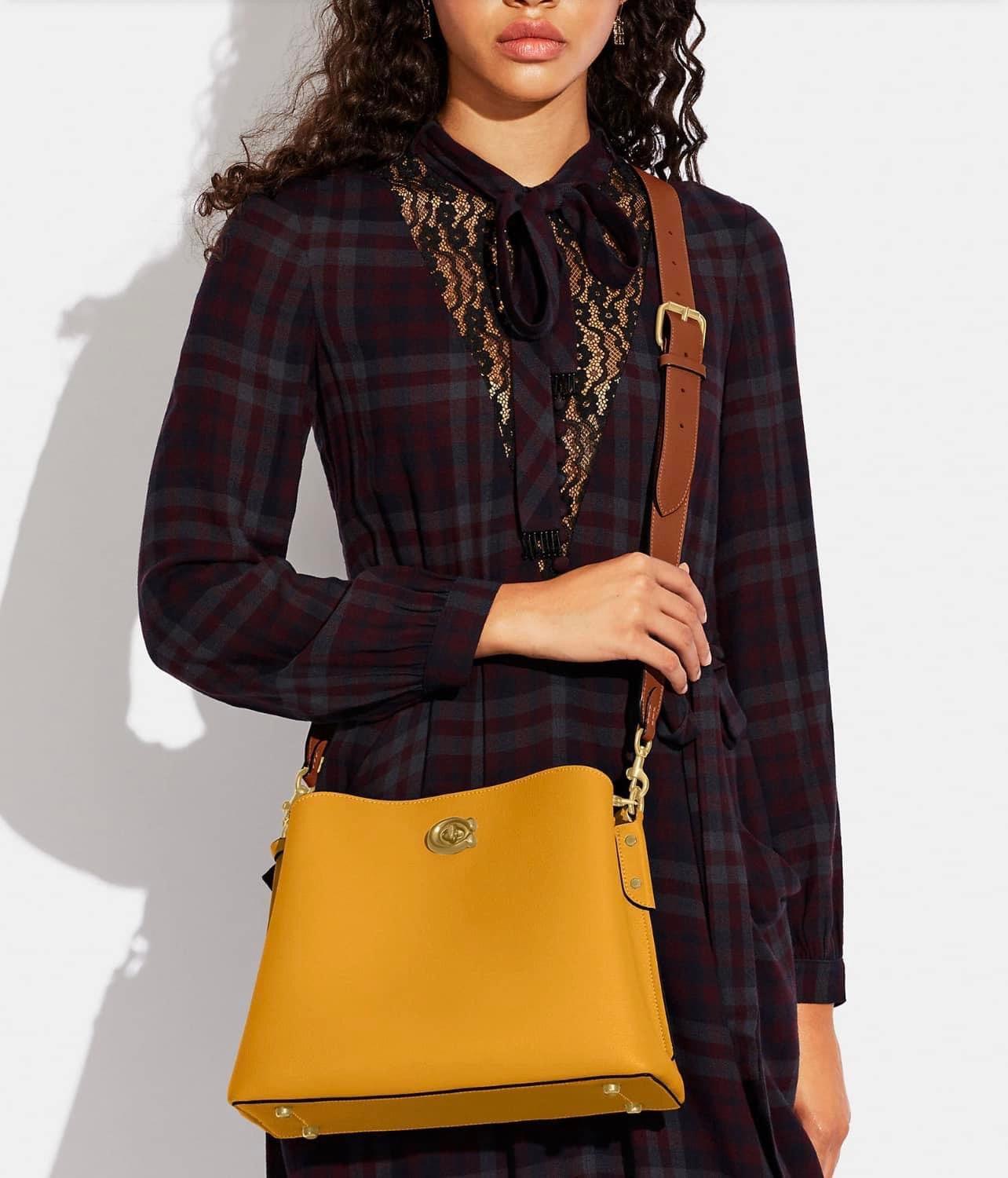Coach Willow Shoulder Bag in Colorblock