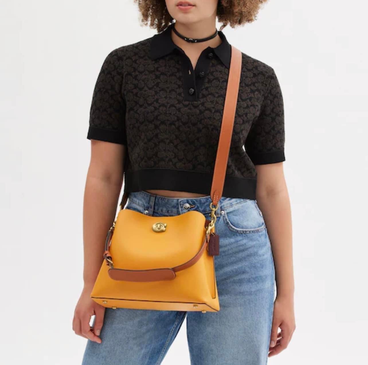 Coach Willow Shoulder Bag in Colorblock