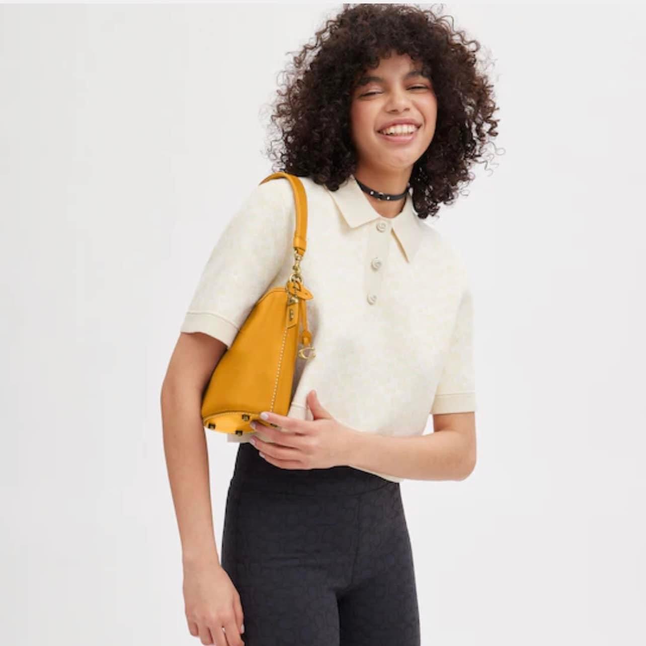 Coach Dakota Bucket Bag 16 With Braid