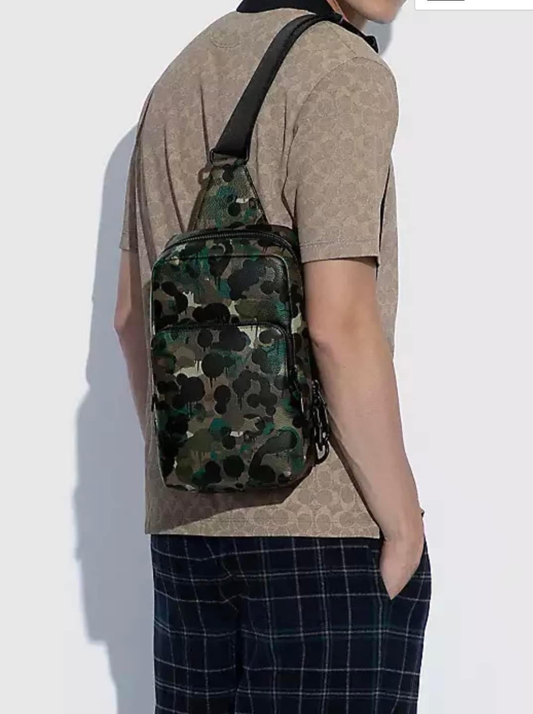 Coach Gotham Pack with Camo Print