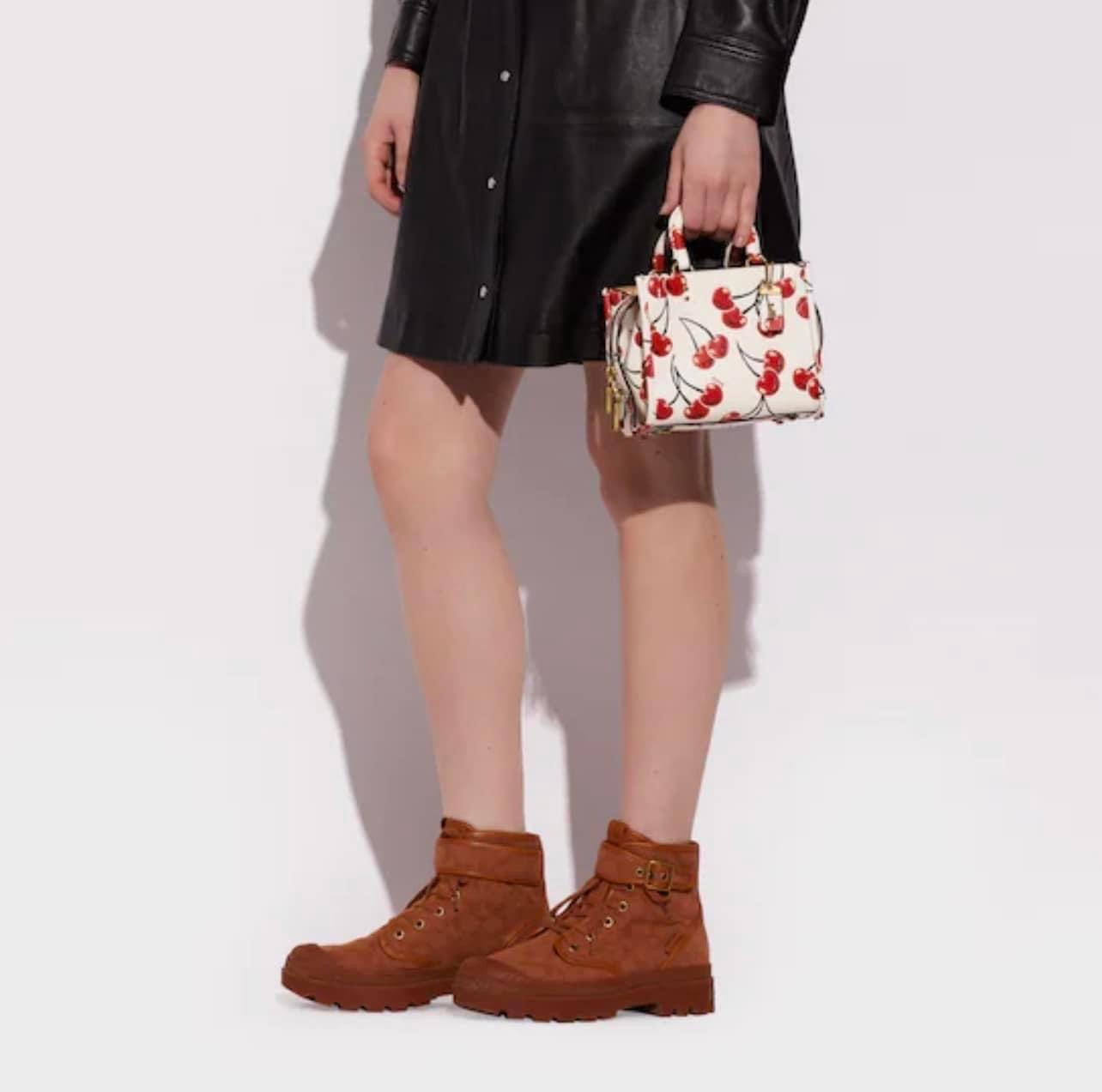 Coach Rogue 17 with Cherry Print