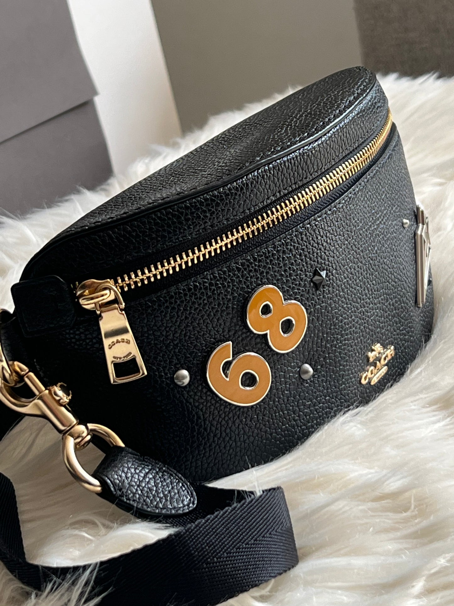 Coach Belt Bag with Charms