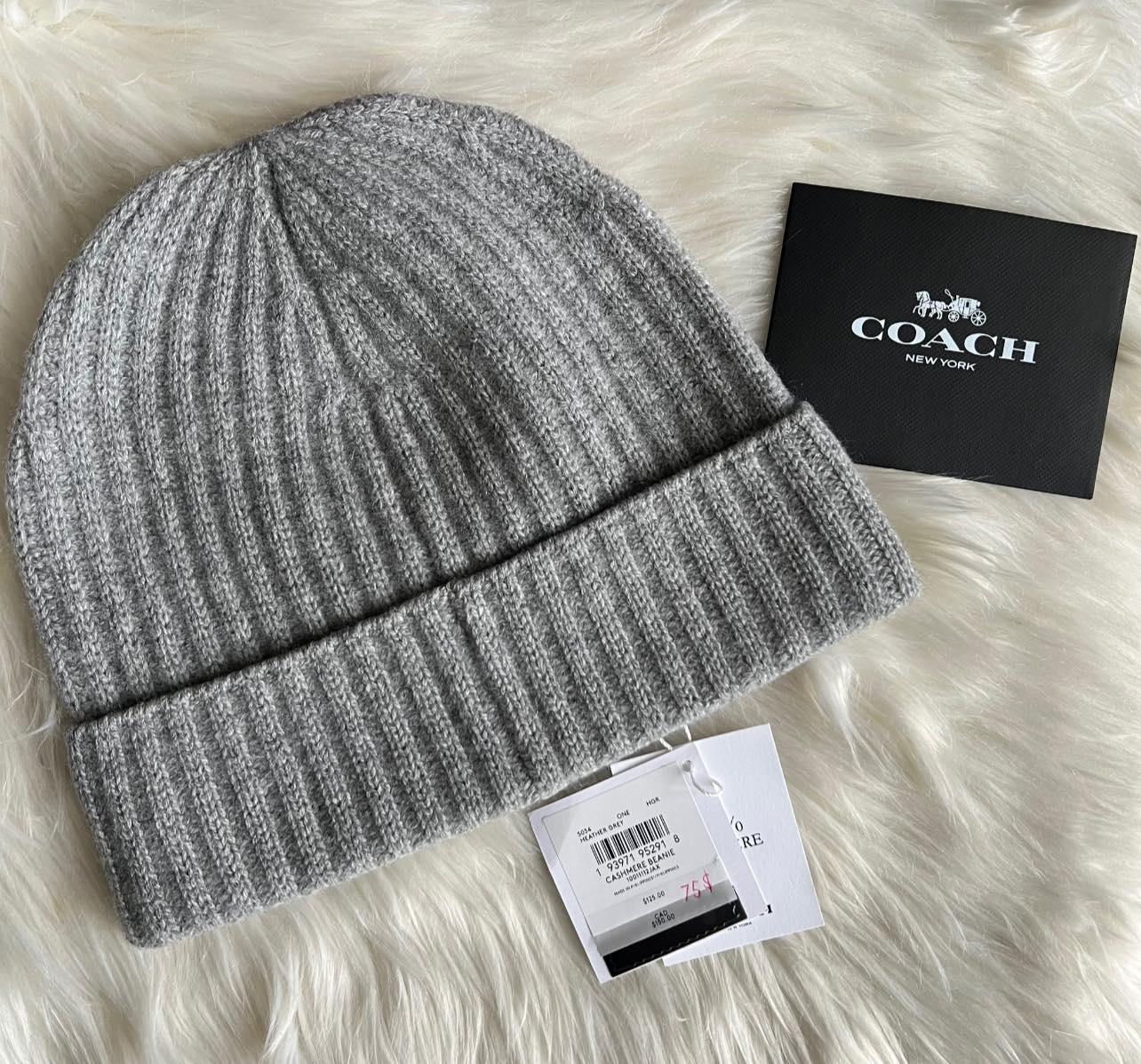 Coach Cashmere Beanie