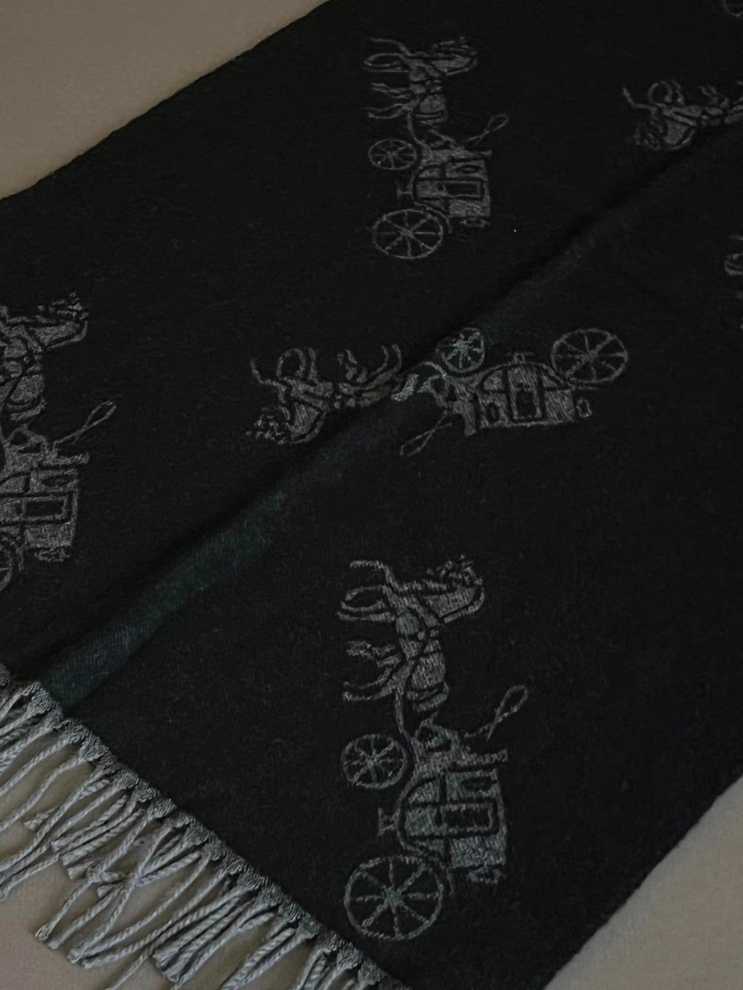 Coach Horse And Carriage Oversized Muffler