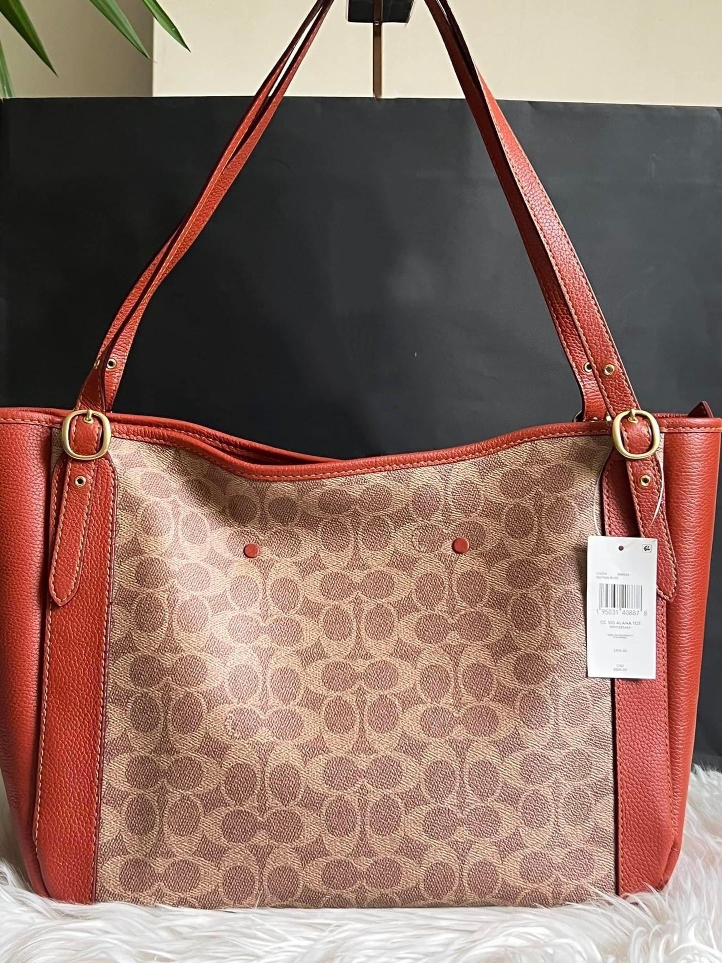 Coach Alana Tote in Signature Canvas
