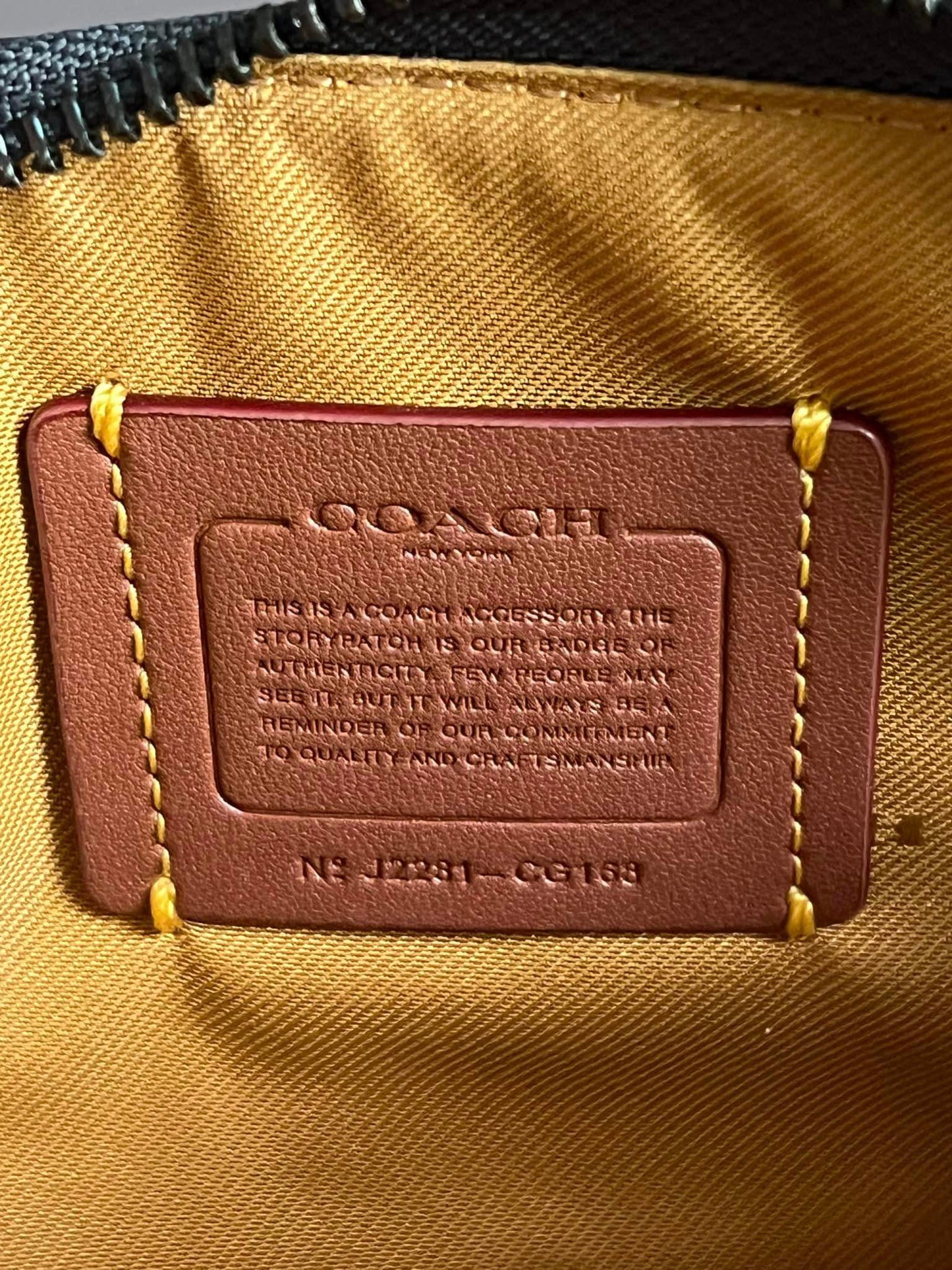 Coach Kira Crossbody with Varsity Patches