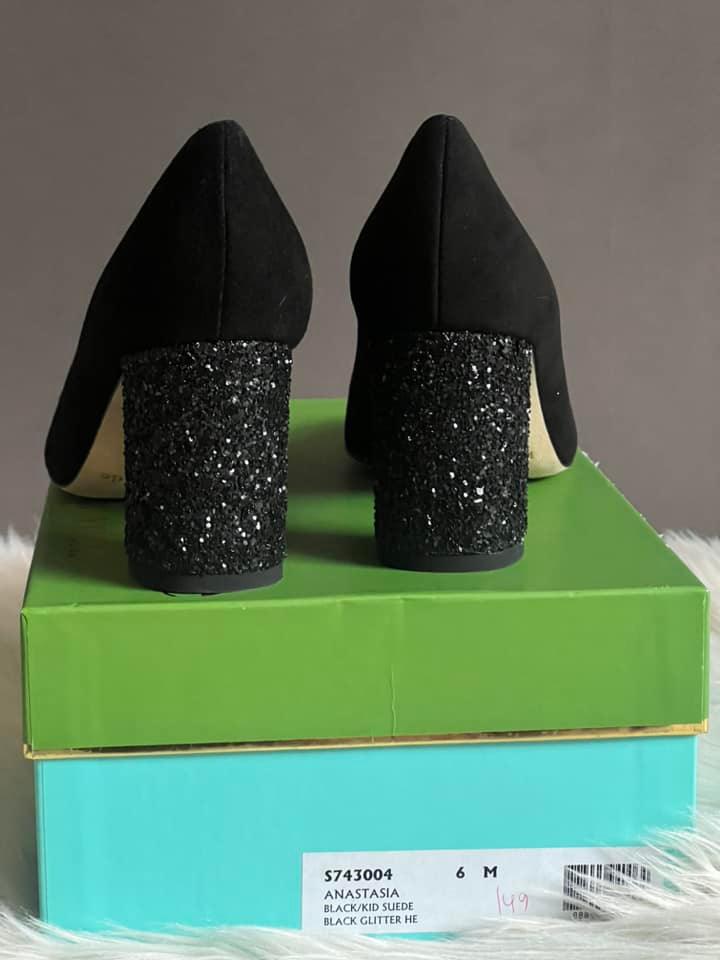 Kate Spade Anastasia Glitter Heel