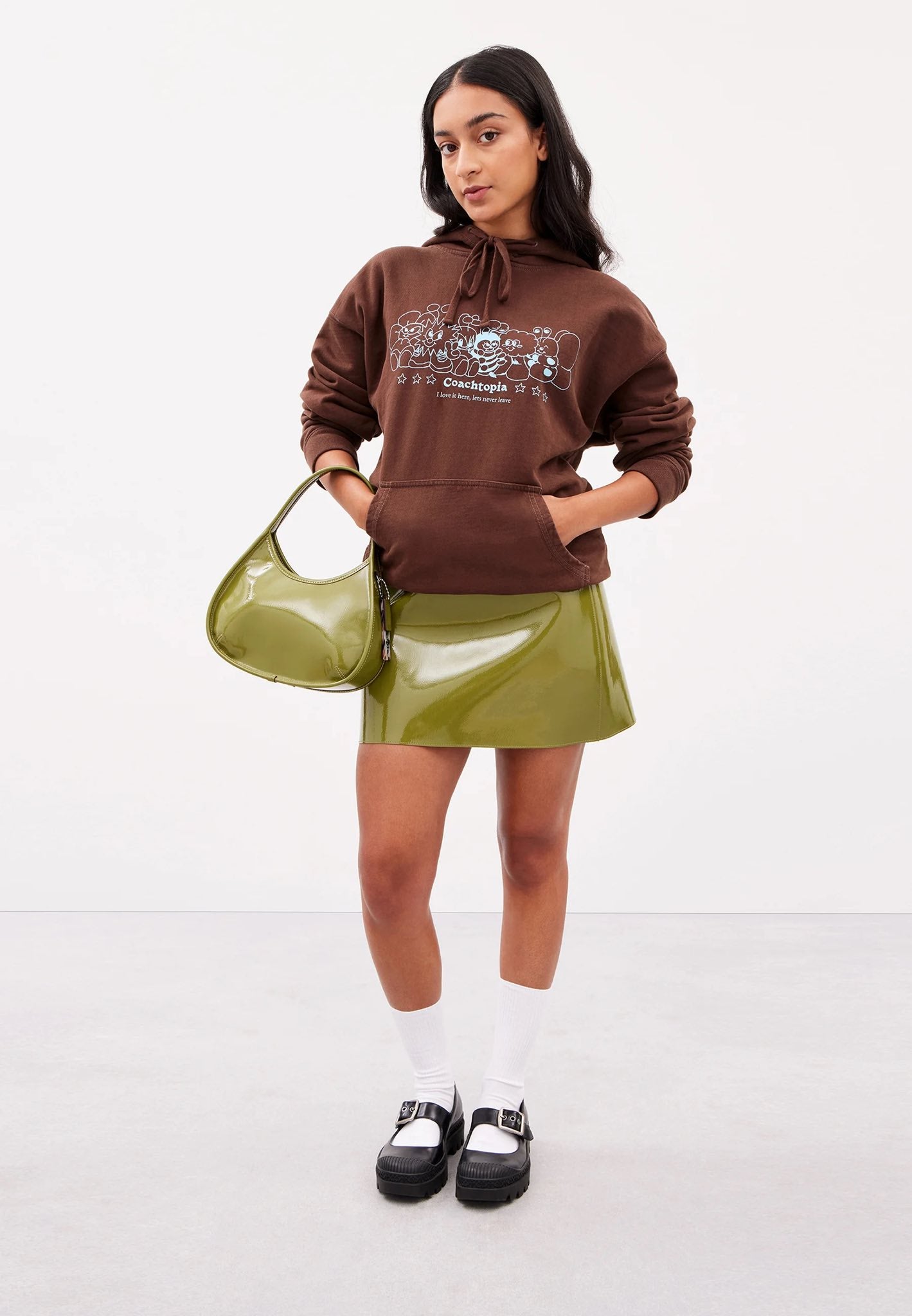 Coachtopia Ergo in Crinkled Patent Leather