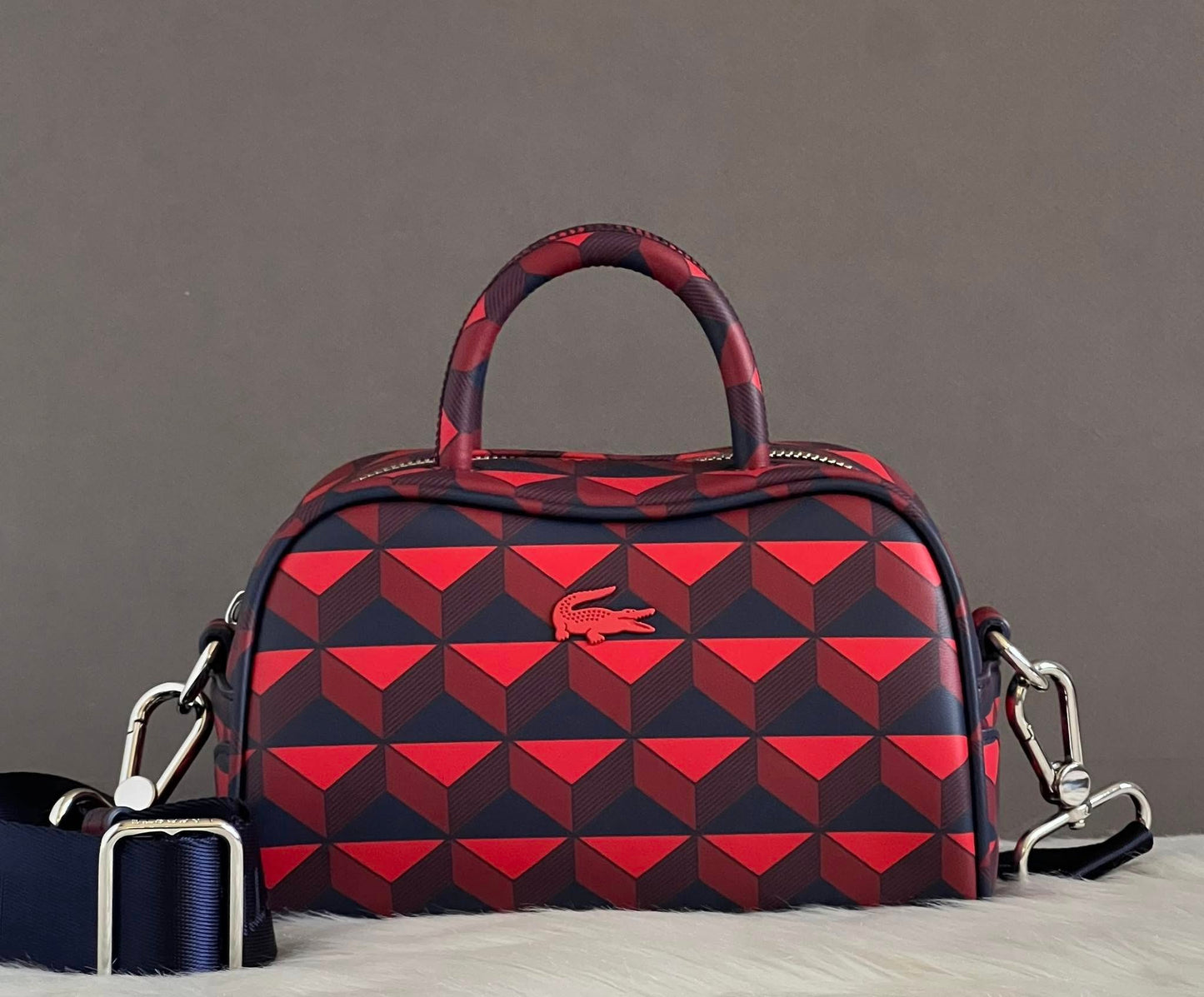 Lacoste Women's Mini Lora Leather Crossbody Bag