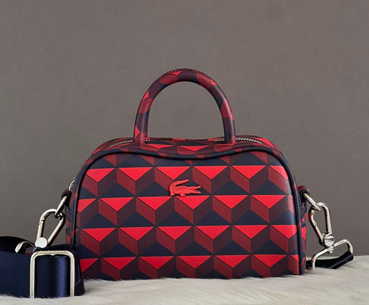 Lacoste Women's Mini Lora Leather Crossbody Bag
