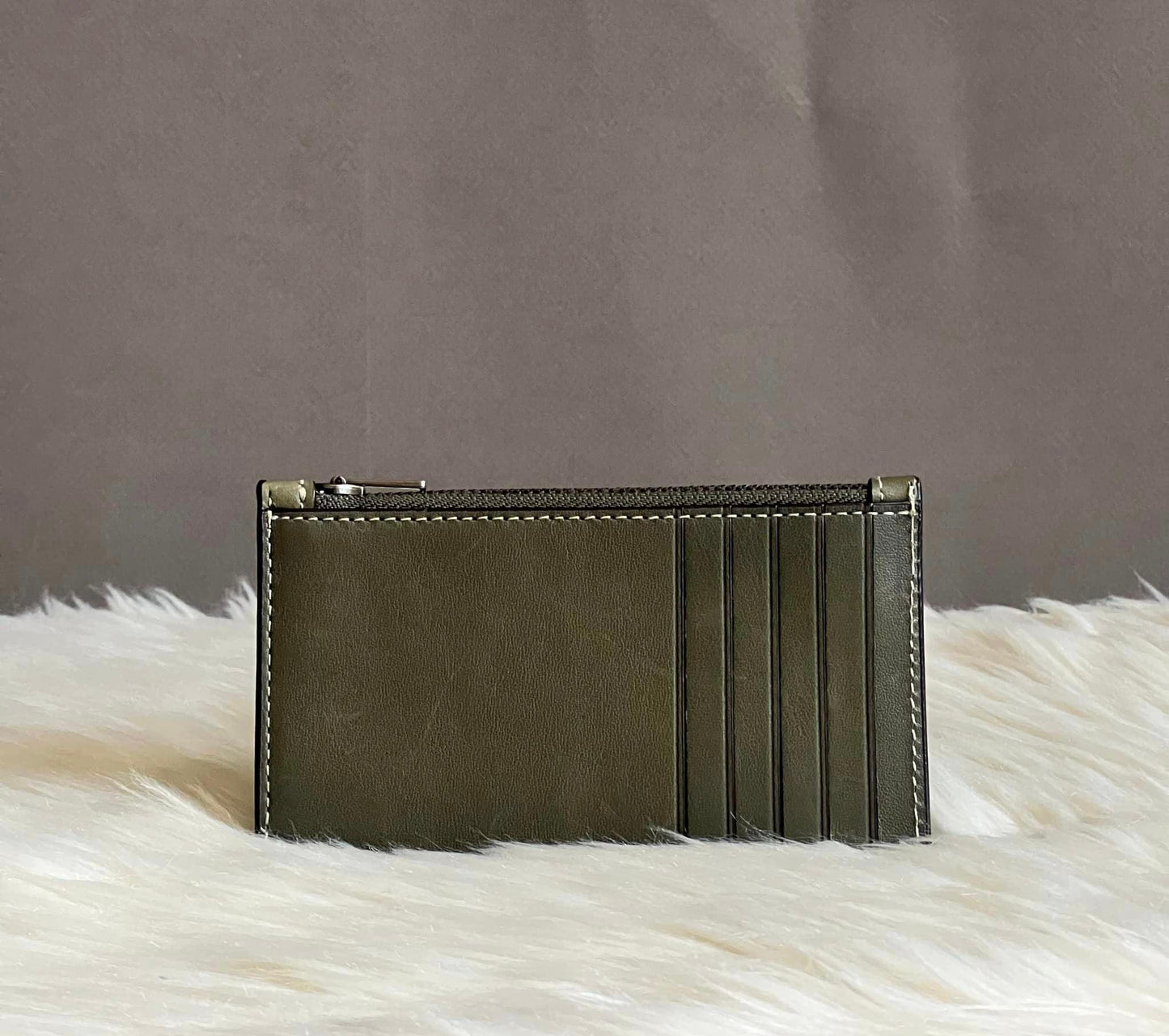 Coach Men’s Zip Card Case with Coach Badge