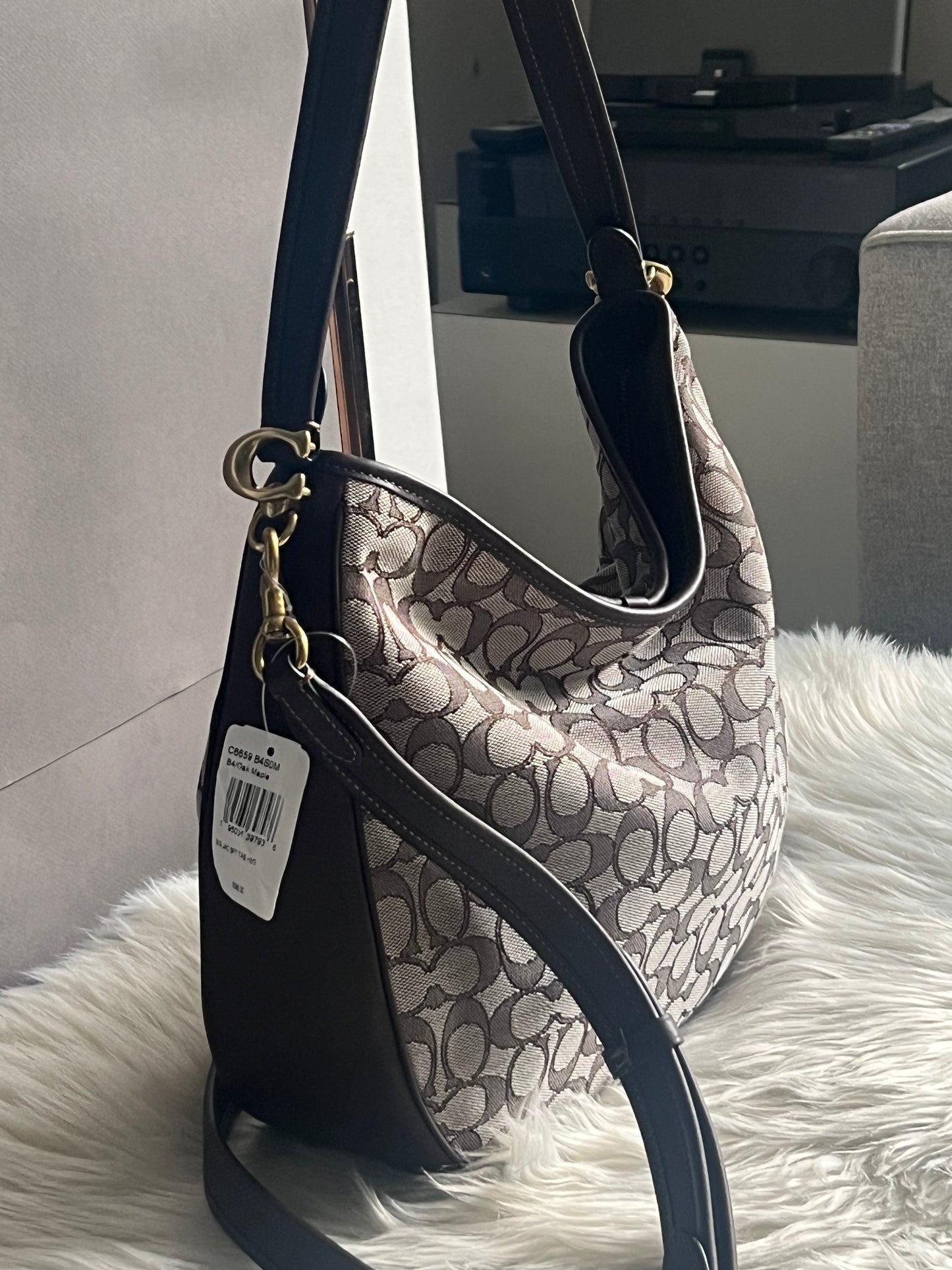 Coach Soft Tabby Hobo in Signature Jacquard