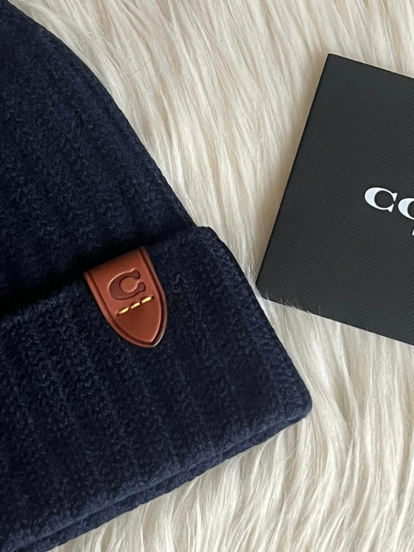 Coach Cashmere Beanie