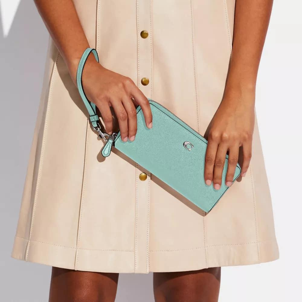 Coach Continental Crossgrain Wallet