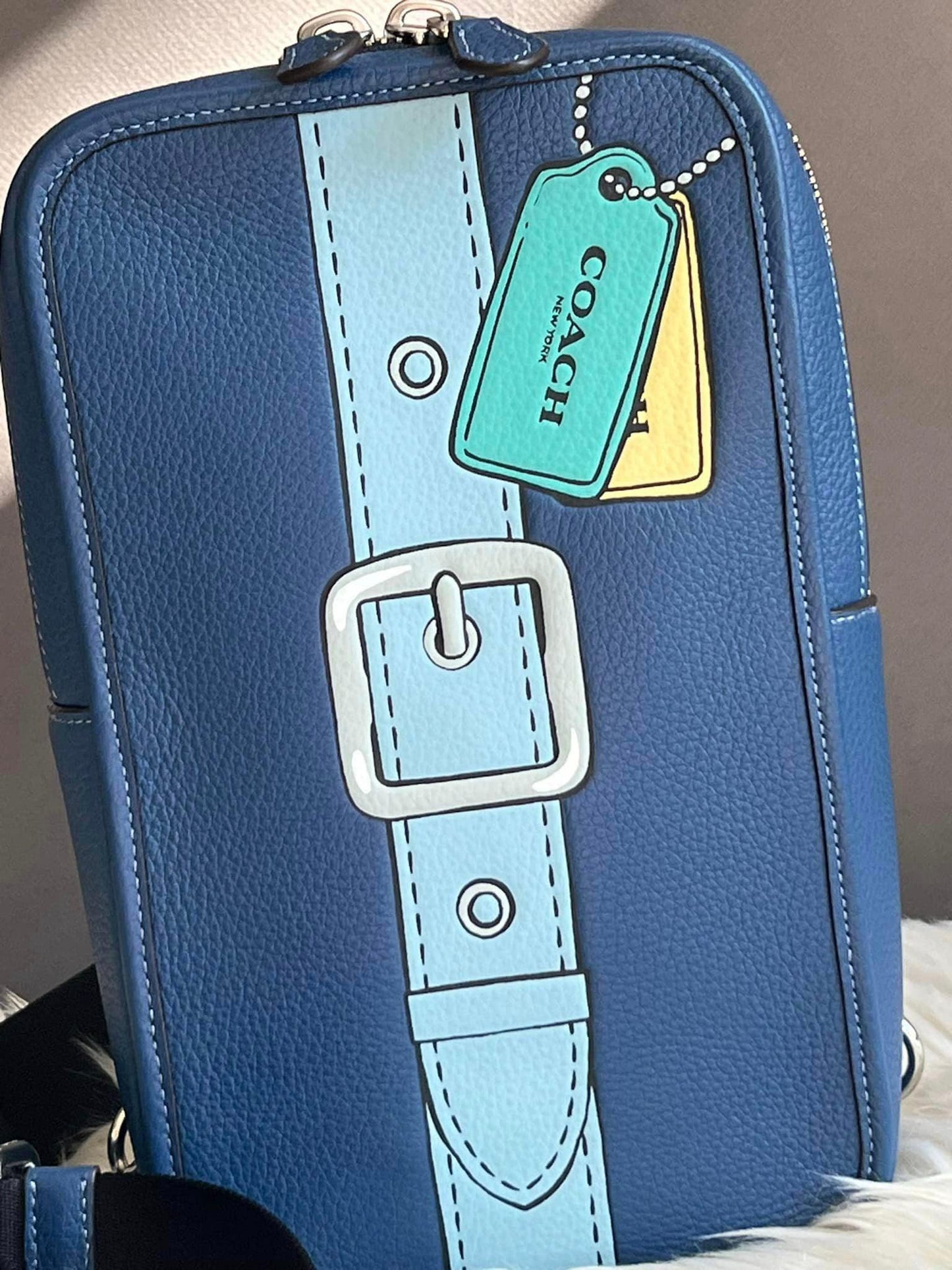 Coach Sullivan Pack with Trompe L’oeil Print