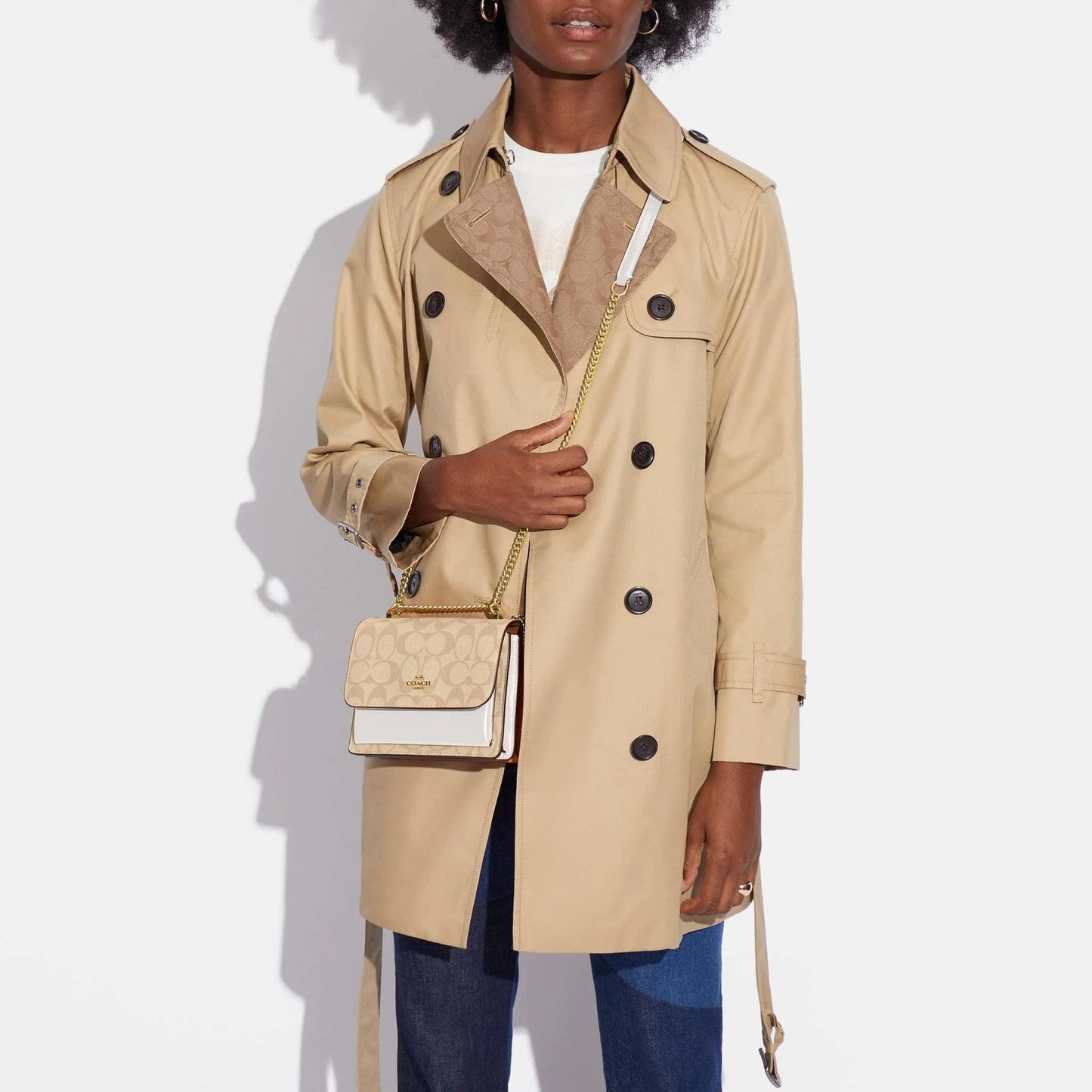 Coach Mini Klare Crossbody in Signature Canvas
