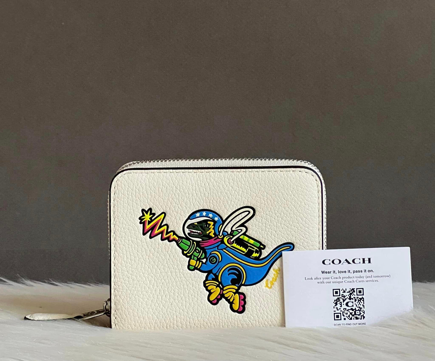 Coach Cosmic Billfold Wallet With Rexy