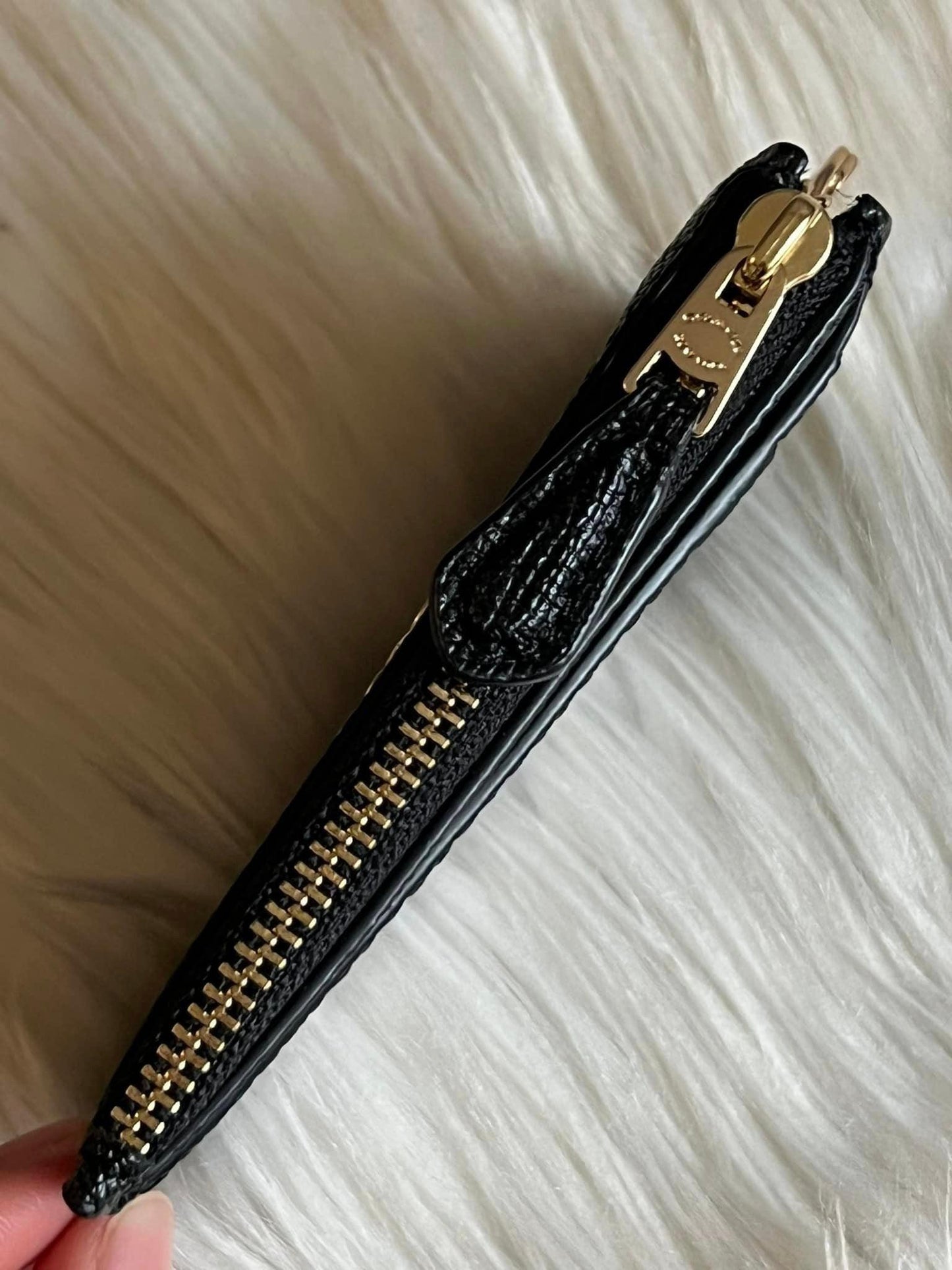 Coach Crossgrain Mini Skinny ID Case
