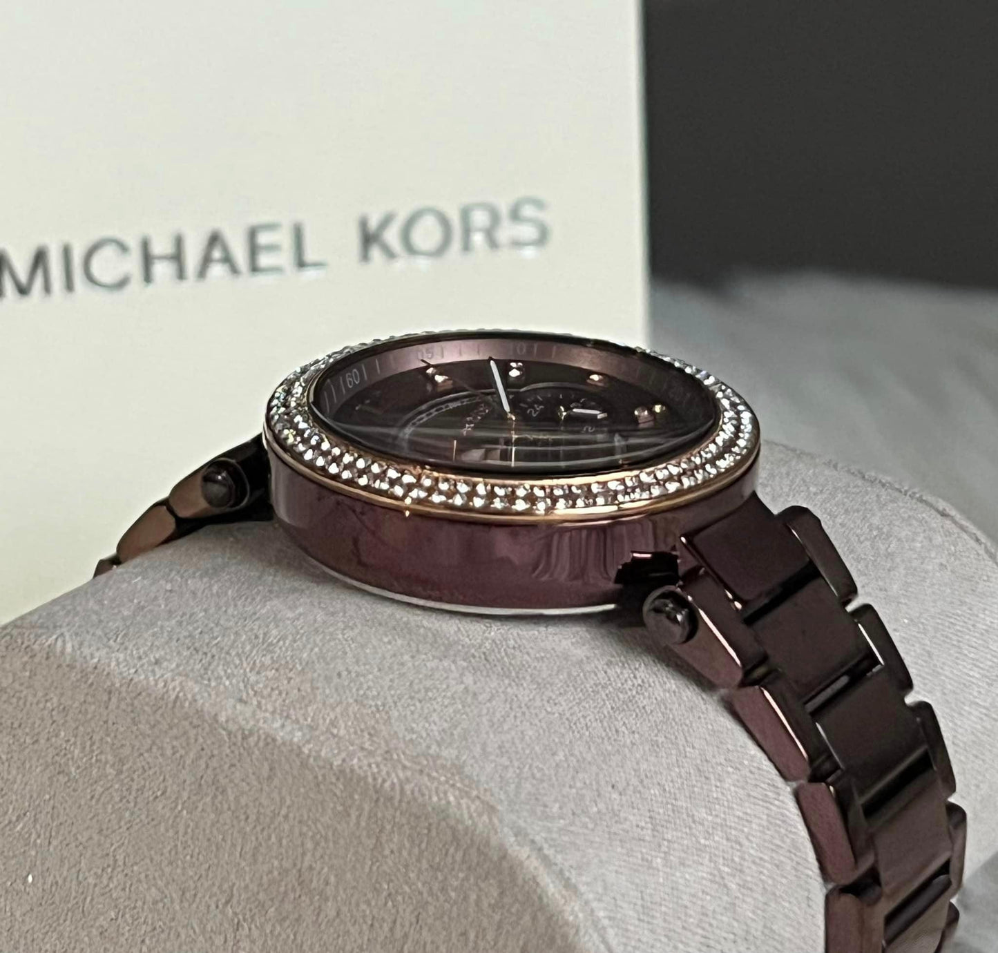 Michael Kors Women’s Parker Brown Stainless Steel Watch