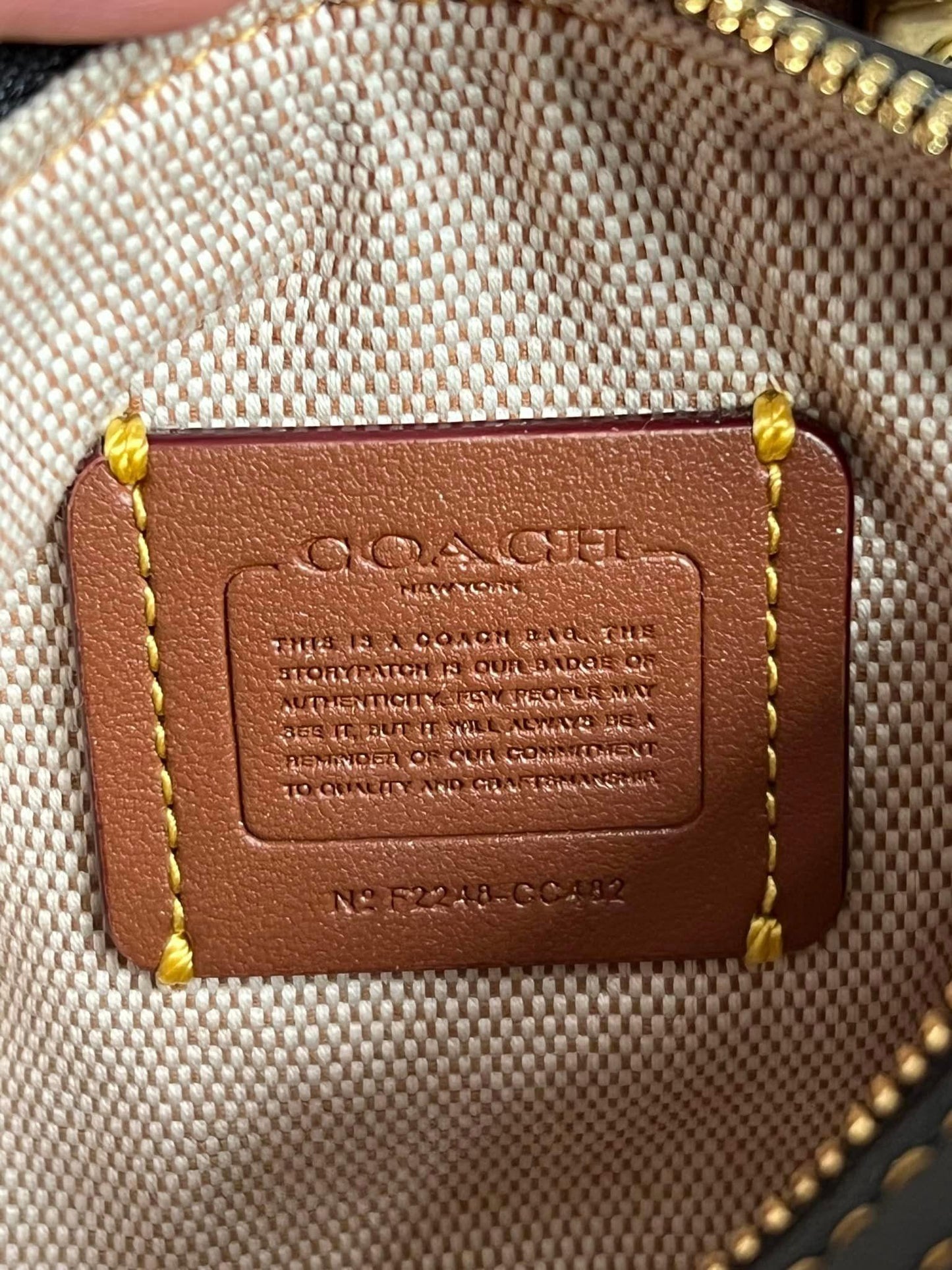 Coach Rogue Bag 12 in Colorblock