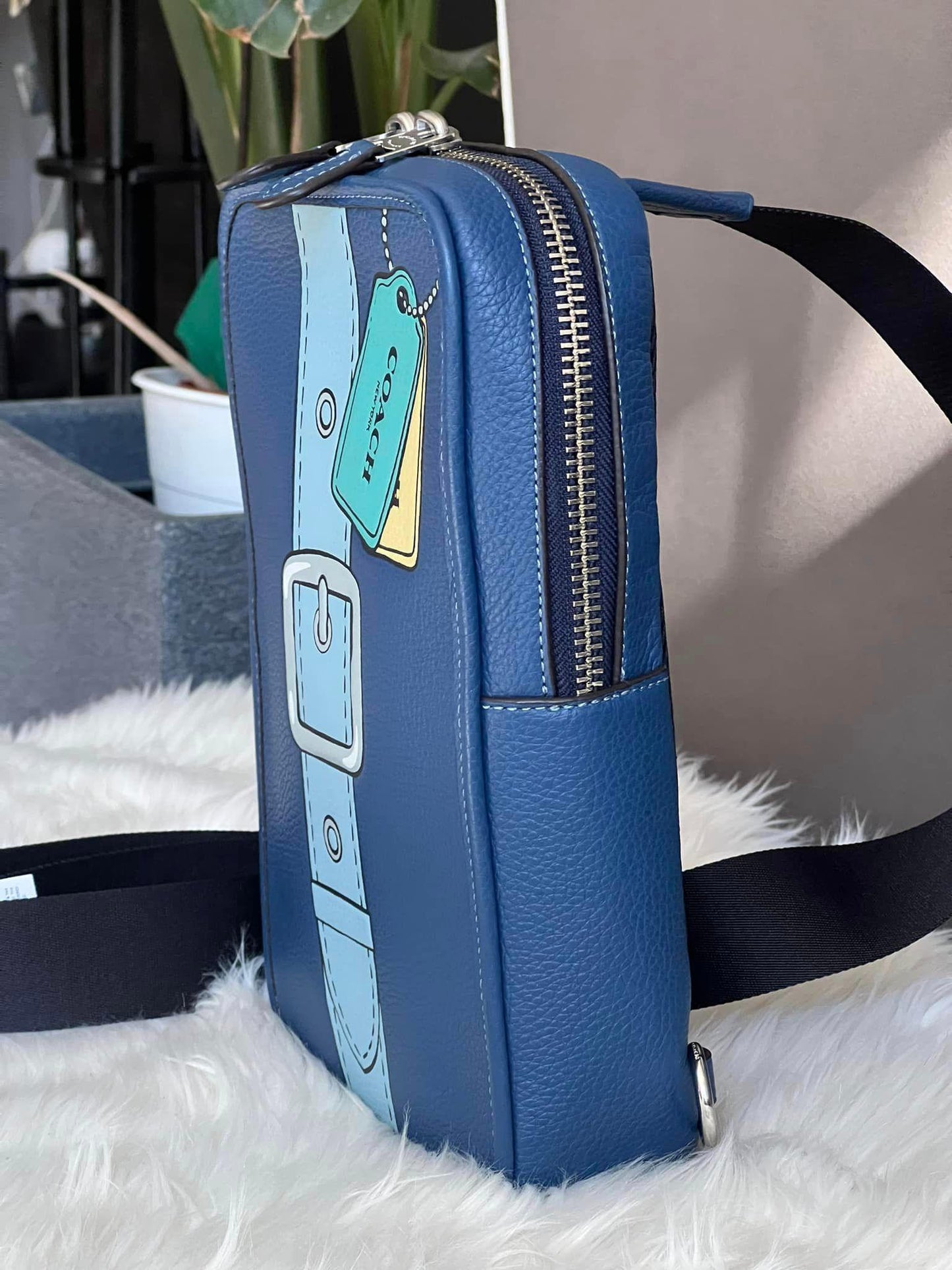 Coach Sullivan Pack with Trompe L’oeil Print