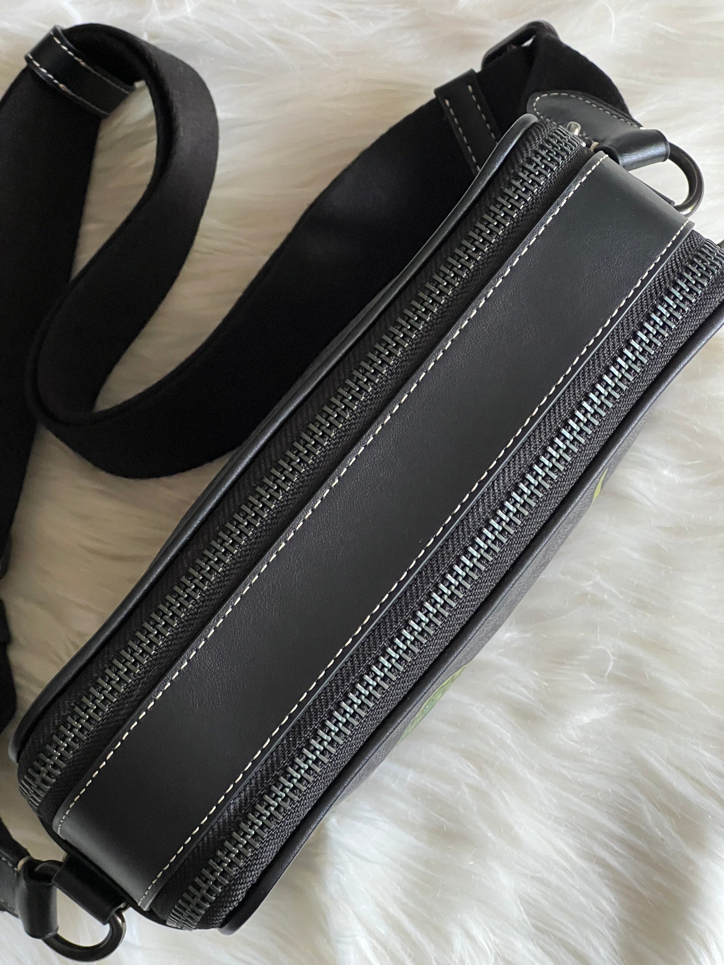 Coach Charter Crossbody 24 Signature Canvas with Rexy