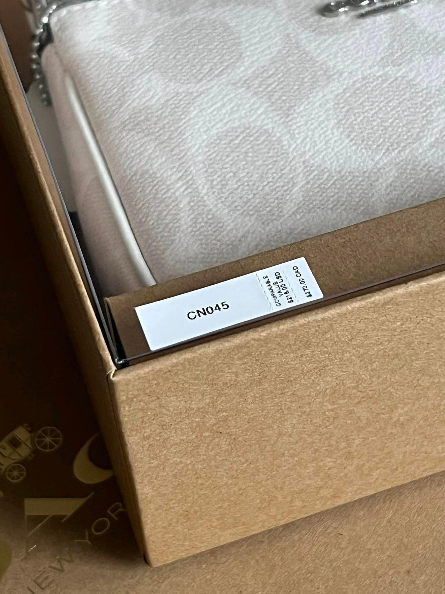 Coach Boxed Nolita 15 In Signature Canvas