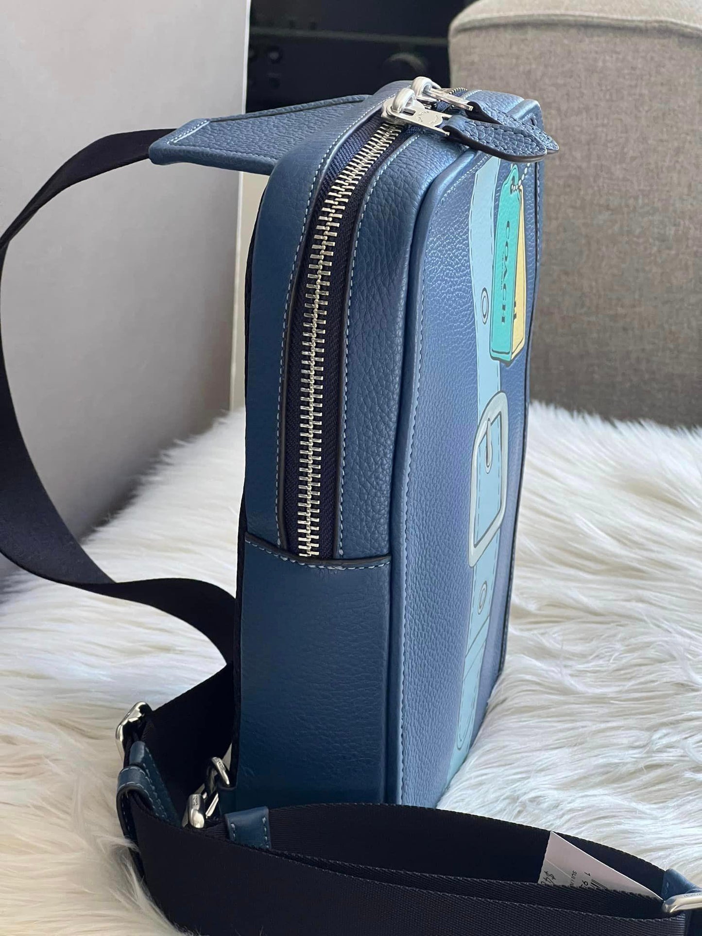 Coach Sullivan Pack with Trompe L’oeil Print