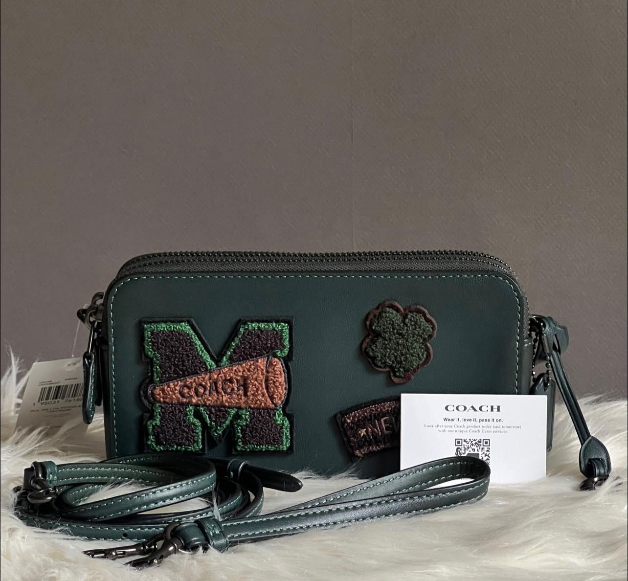 Coach Kira Crossbody with Varsity Patches