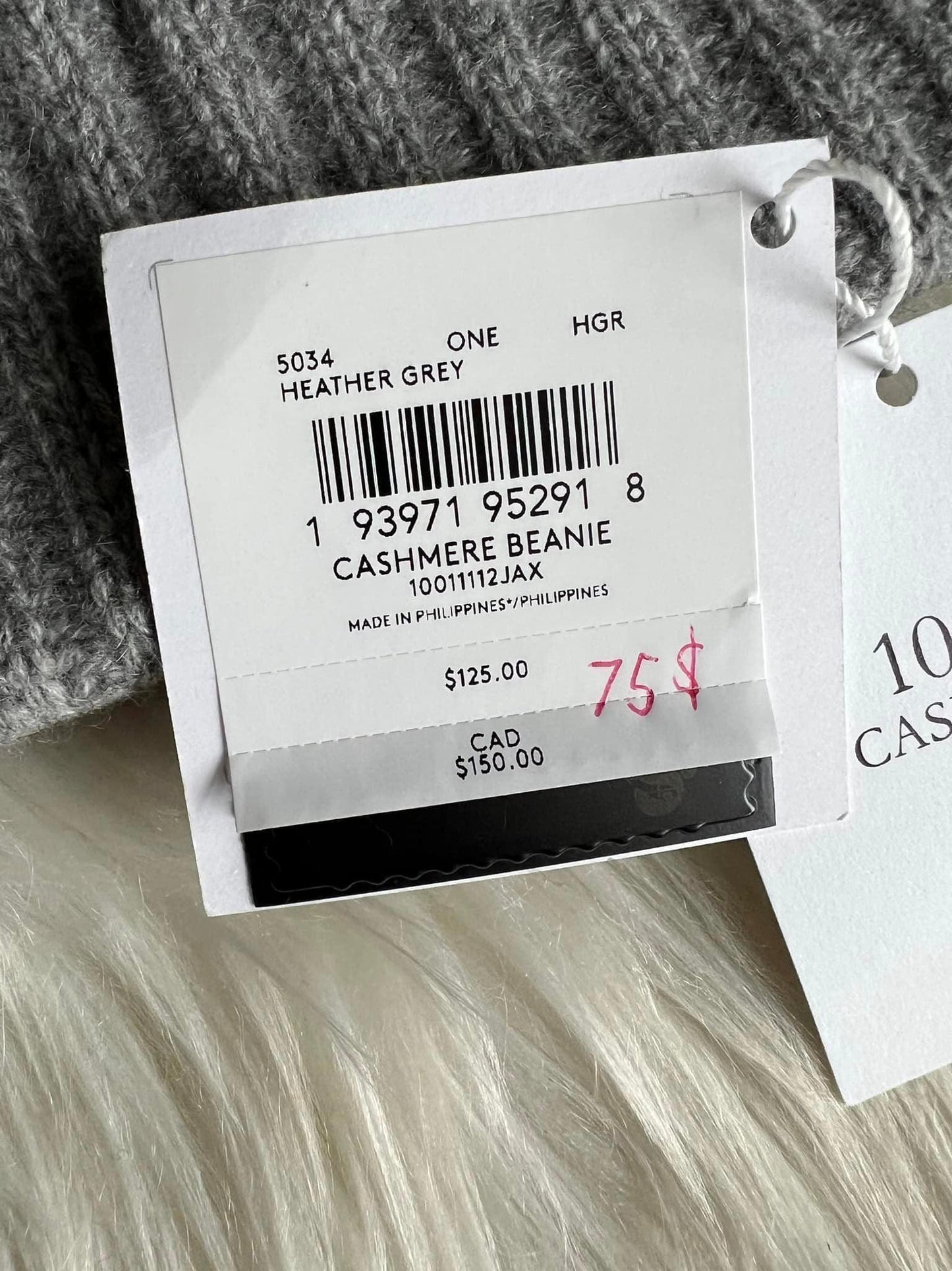 Coach Cashmere Beanie