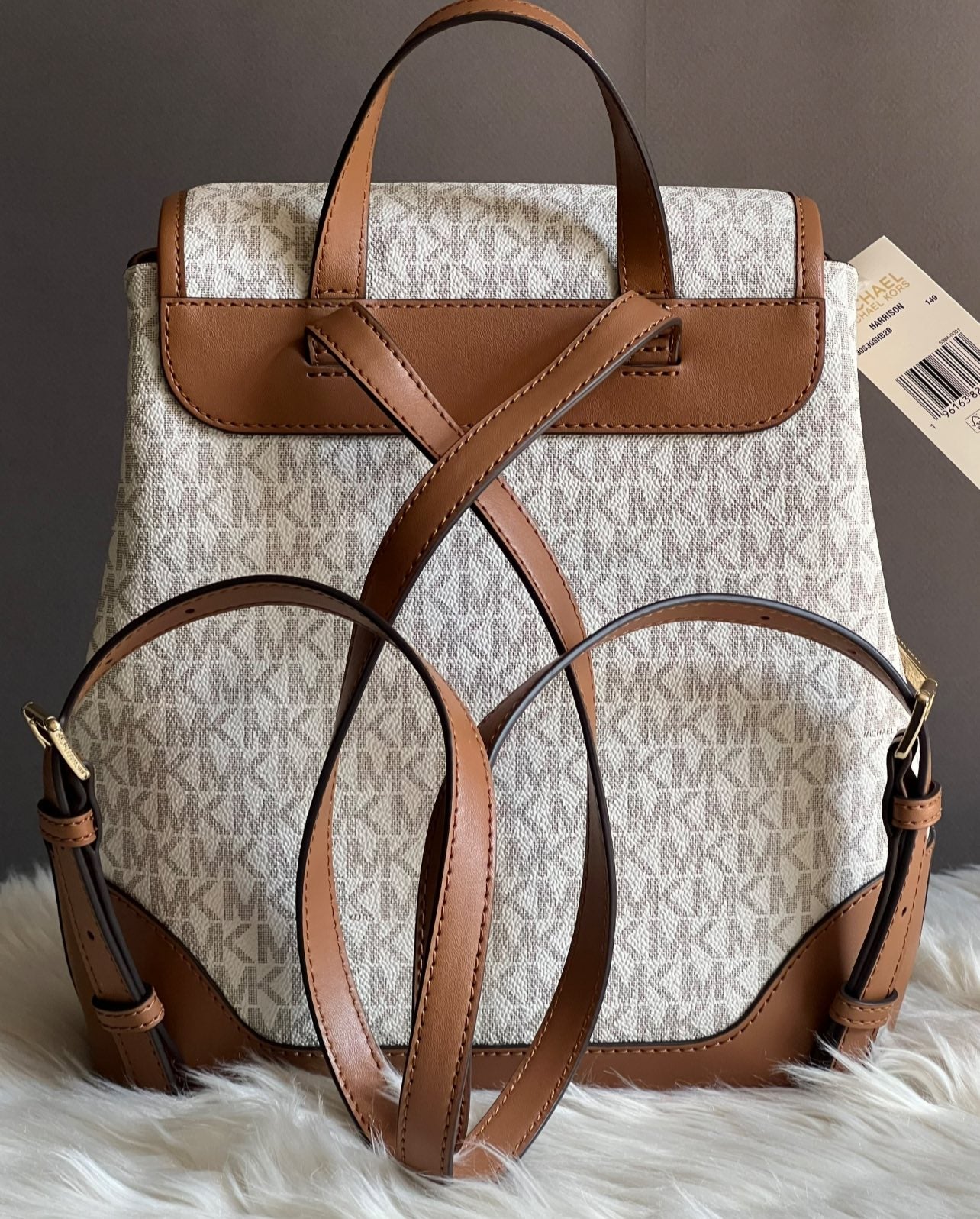 Michael Kors Harrison Medium Logo Backpack