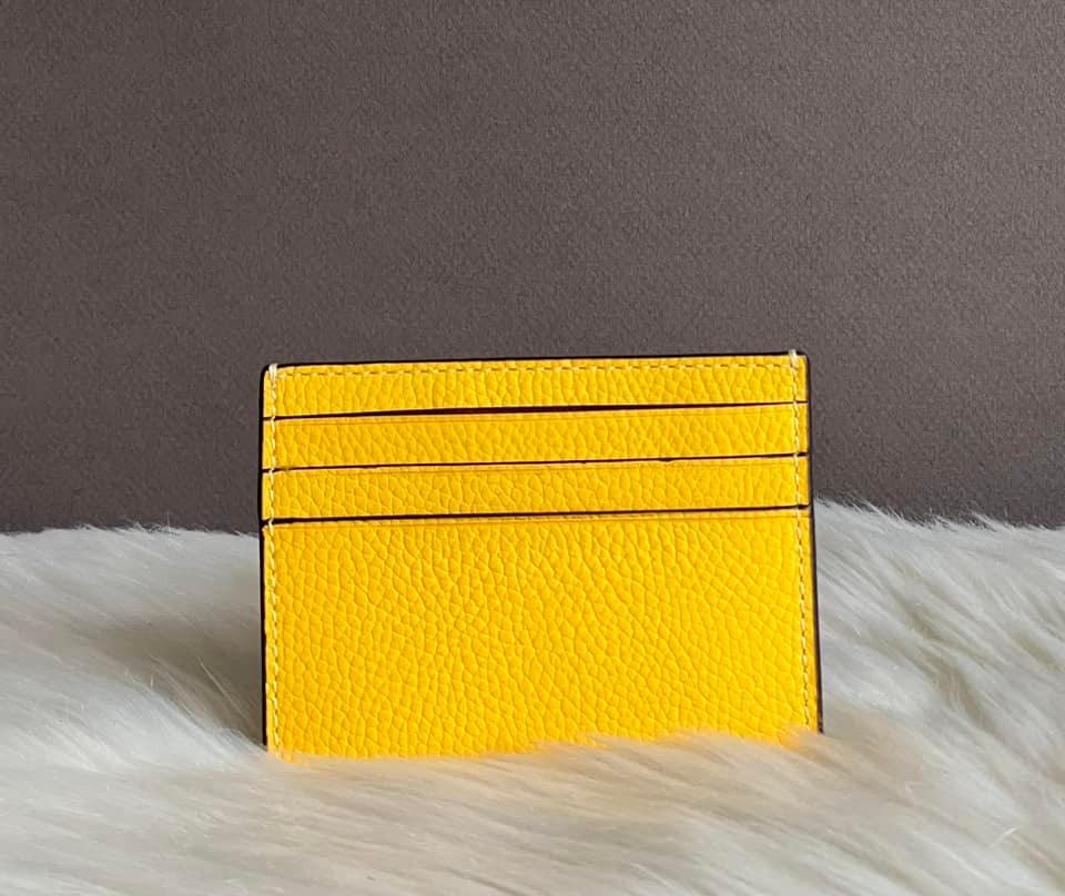 Coach Flat Card Case Leatherware