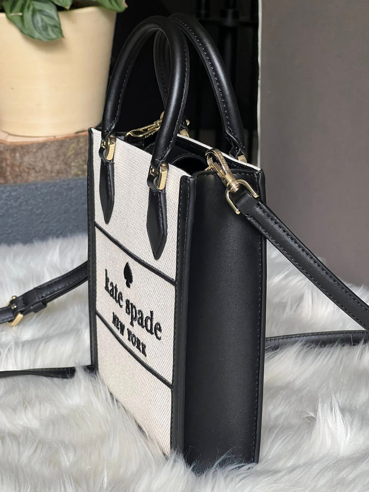 Kate Spade Ellie Canvas Mini Tote