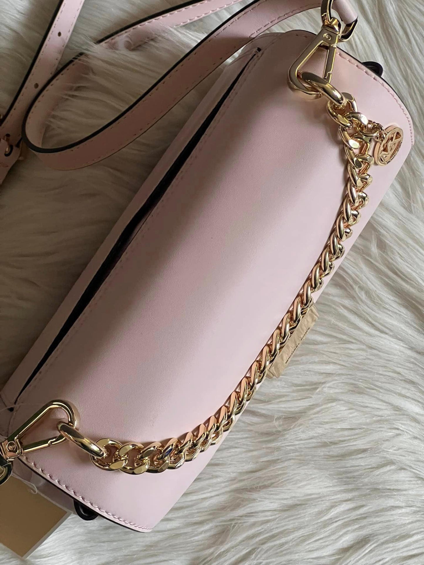 Michael Kors Lita Medium Leather Crossbody Bag