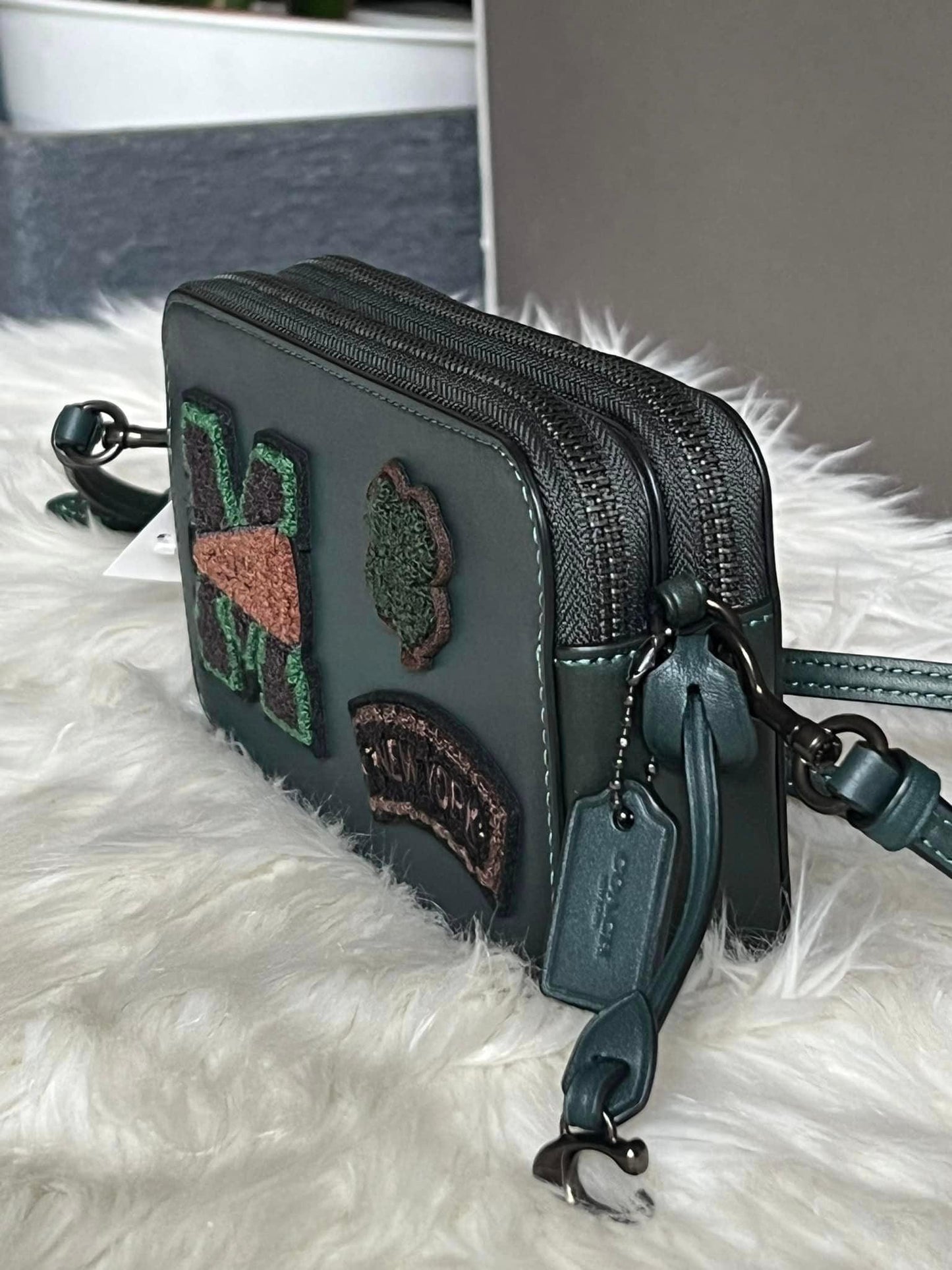 Coach Kira Crossbody with Varsity Patches