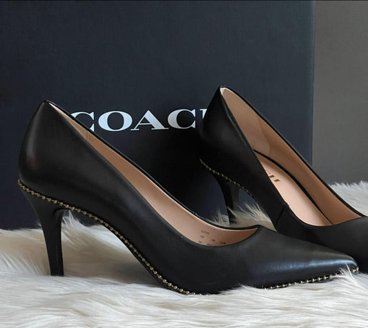 Coach Waverly Leather Pump