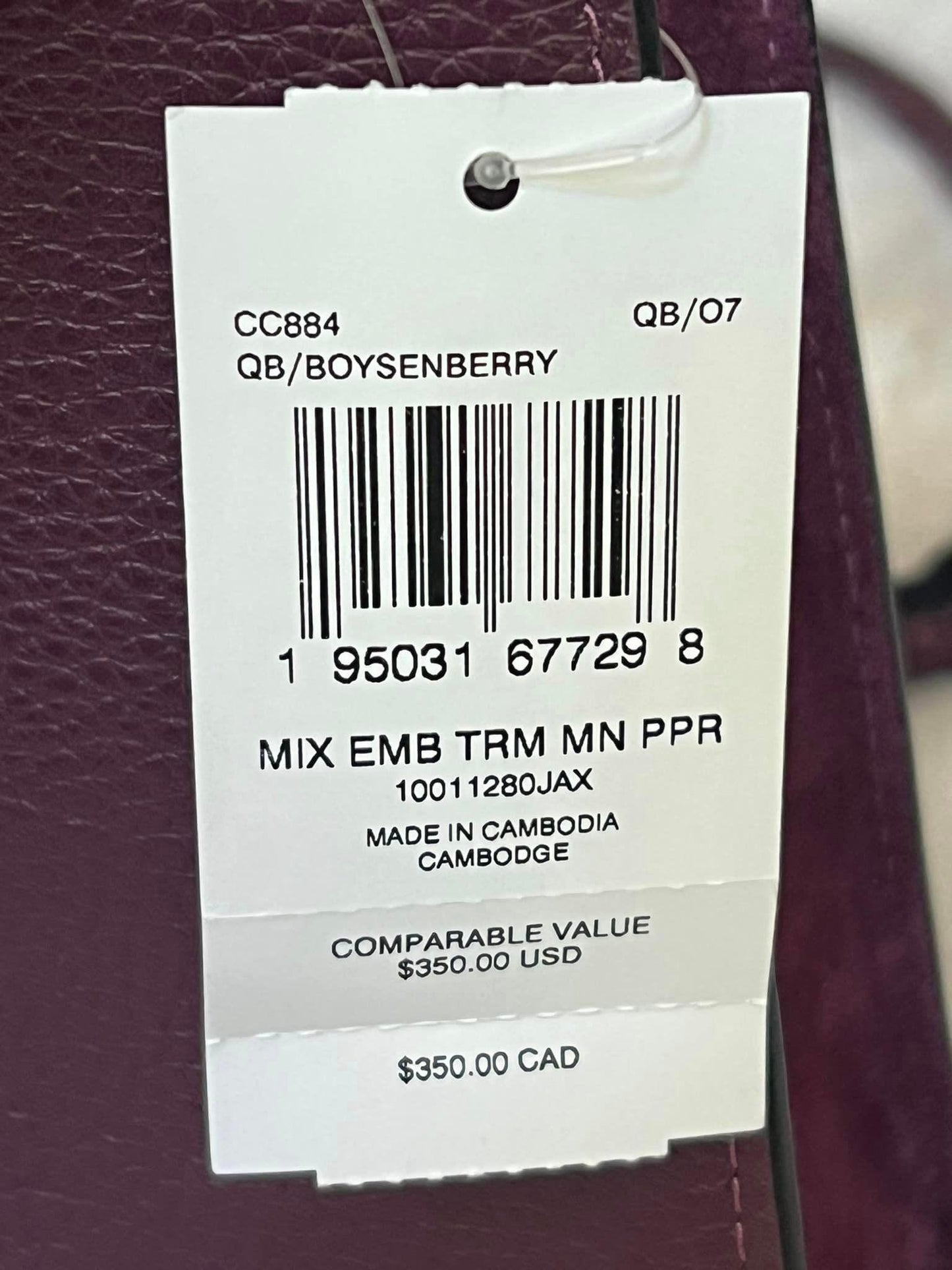Coach Mini Pepper Crossbody
