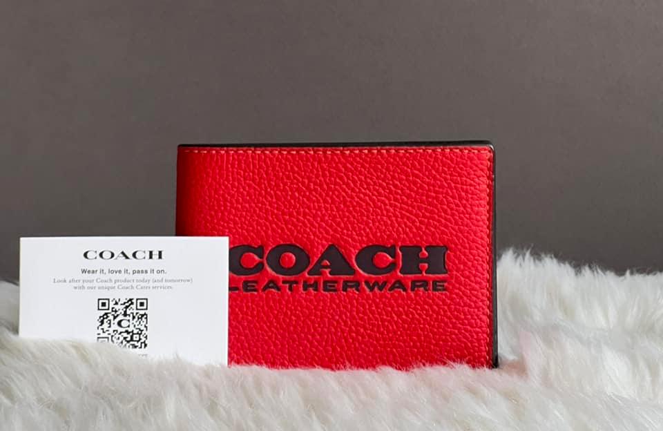 Coach Men’s Slim Billfold Wallet