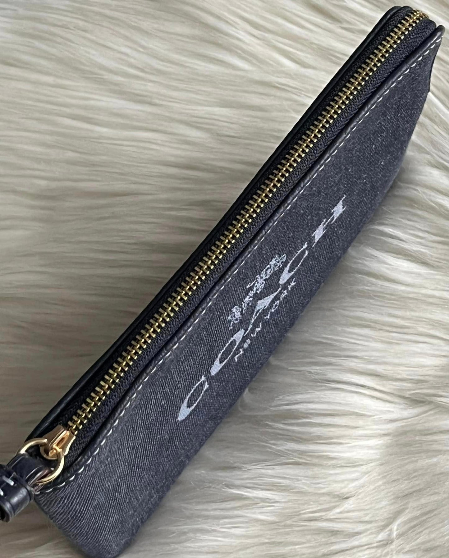 Coach Large Corner Zip Wristlet