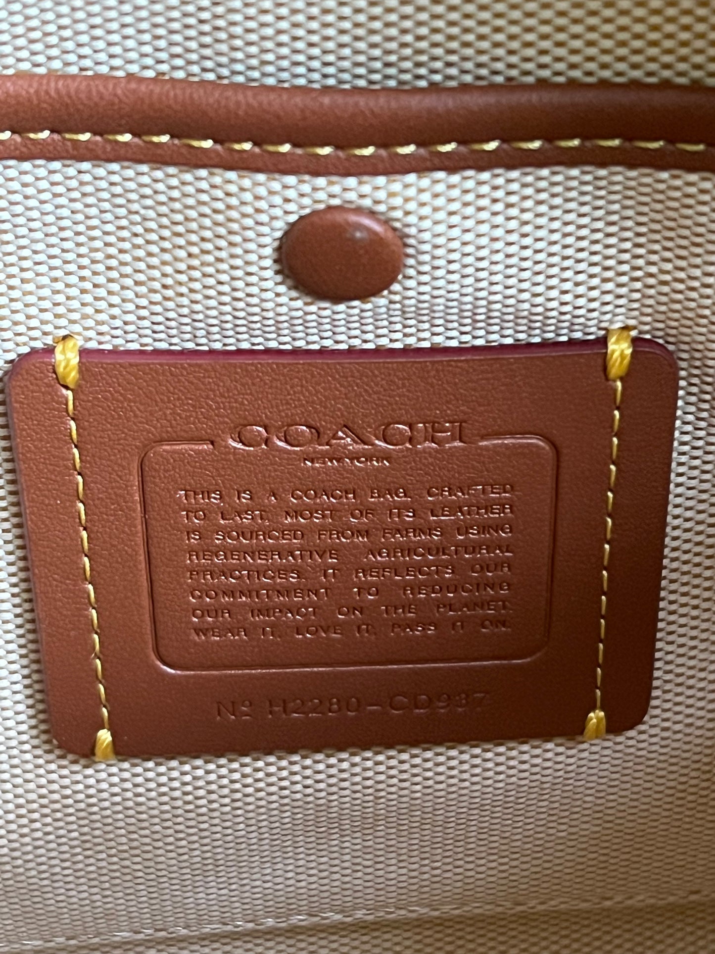 Coach Rogue 25 in Regenerative Leather