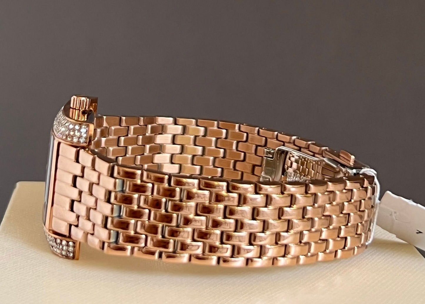 Michael Kors Women’s Emery Three-Hand Rose Gold-Tone Stainless Steel Watch